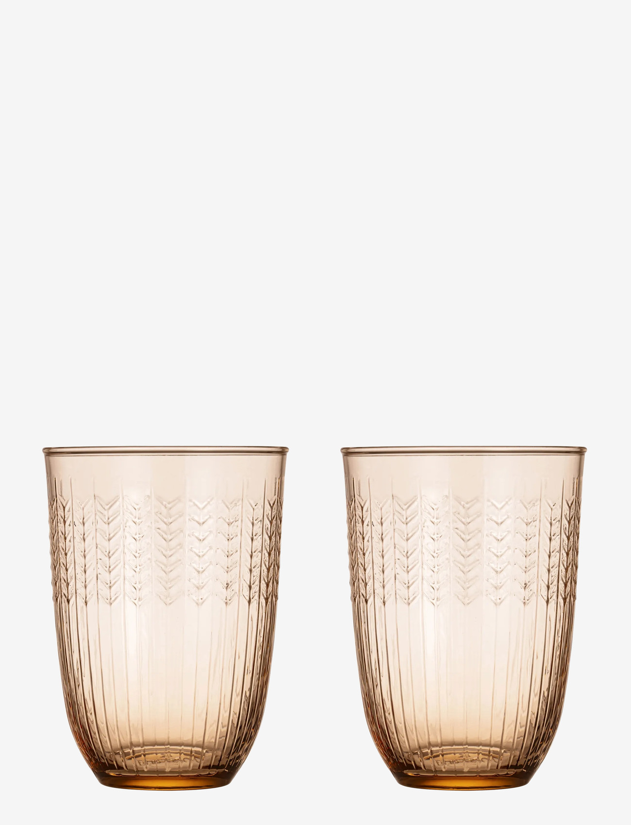 Rörstrand - SWGR tumbler 37cl jubilee 2pc - drikkeglas - peach - 0
