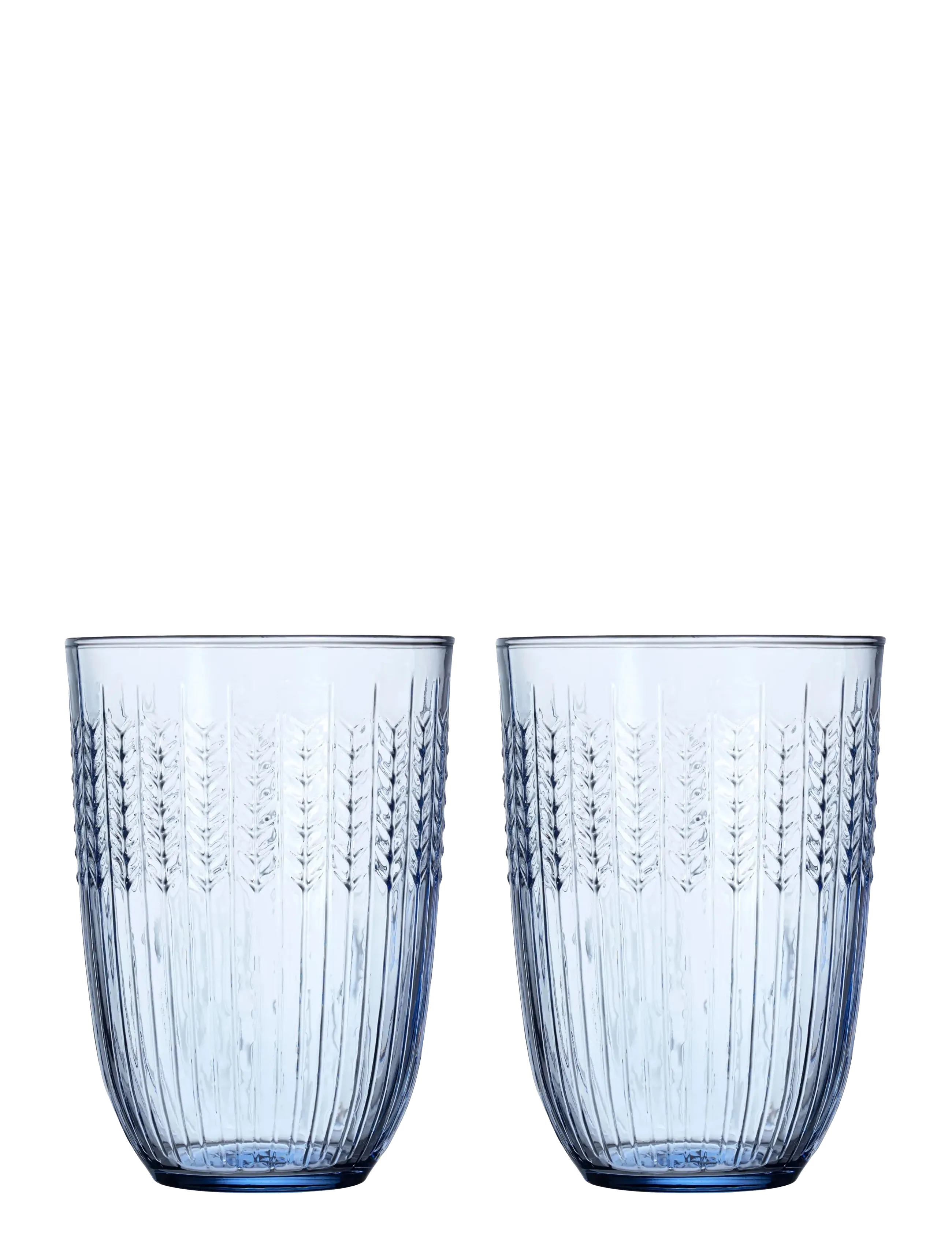 Rörstrand Swgr Tumbler 37Cl Blue 2Pc, Drikkeglas, Blå, Str: 37 CL