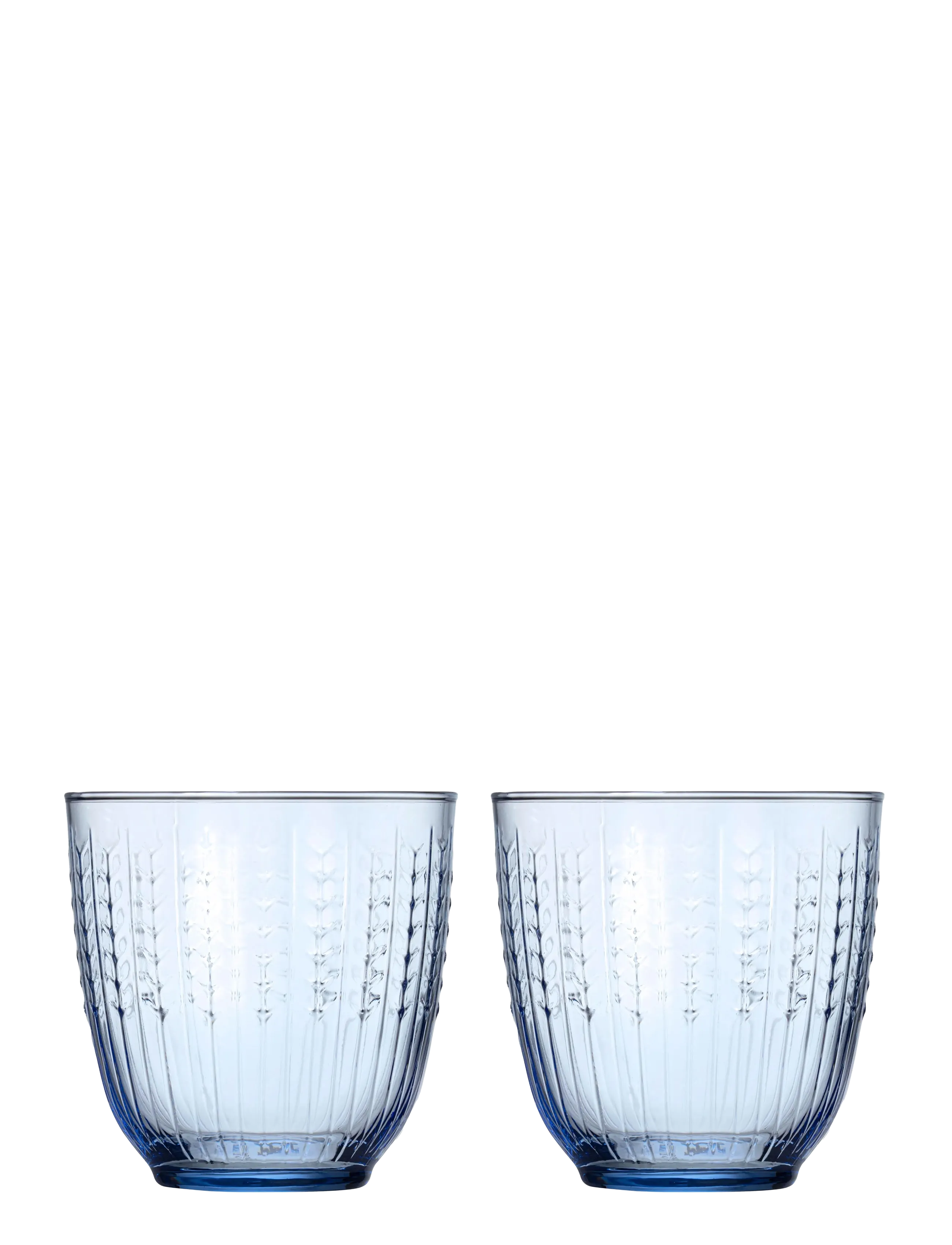 Rörstrand Swgr Tumbler 25Cl Blue 2Pc, Drikkeglas, Blå, Str: 25 CL