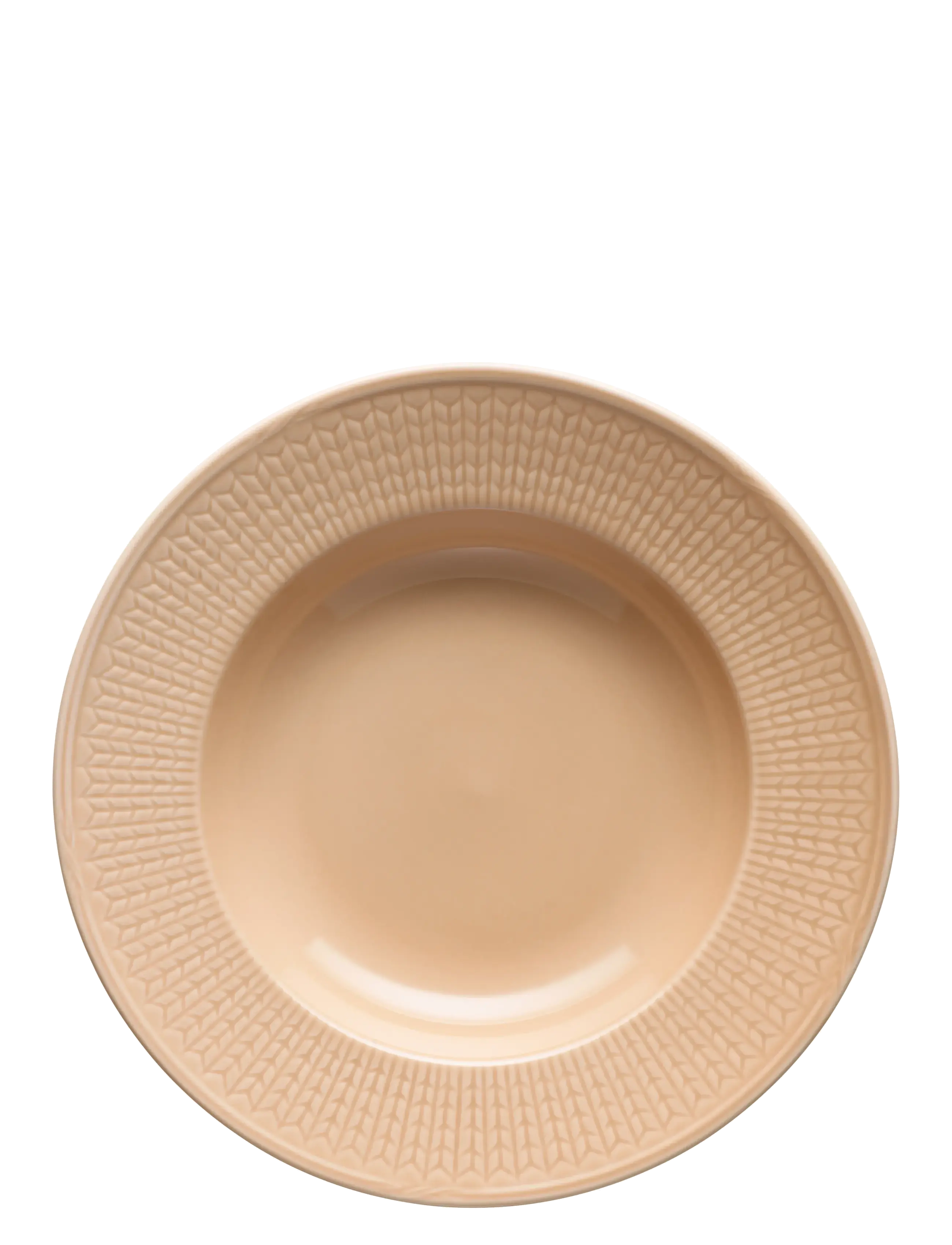Rörstrand SWGR plate deep 21cm jubilee - Borddækning - PEACH / beige