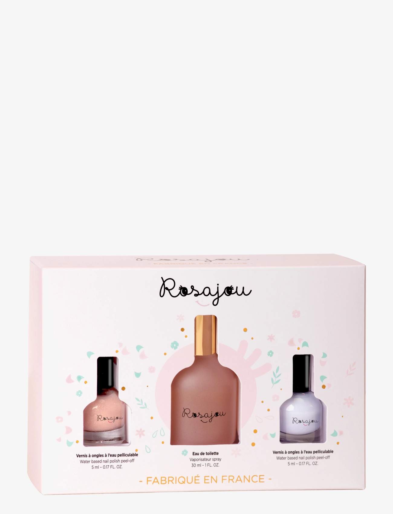ROSAJOU Eau De Toilette & 2 Nail Polishes, Børn, Makeup, Multi/mønstret, Str: ONE SIZE