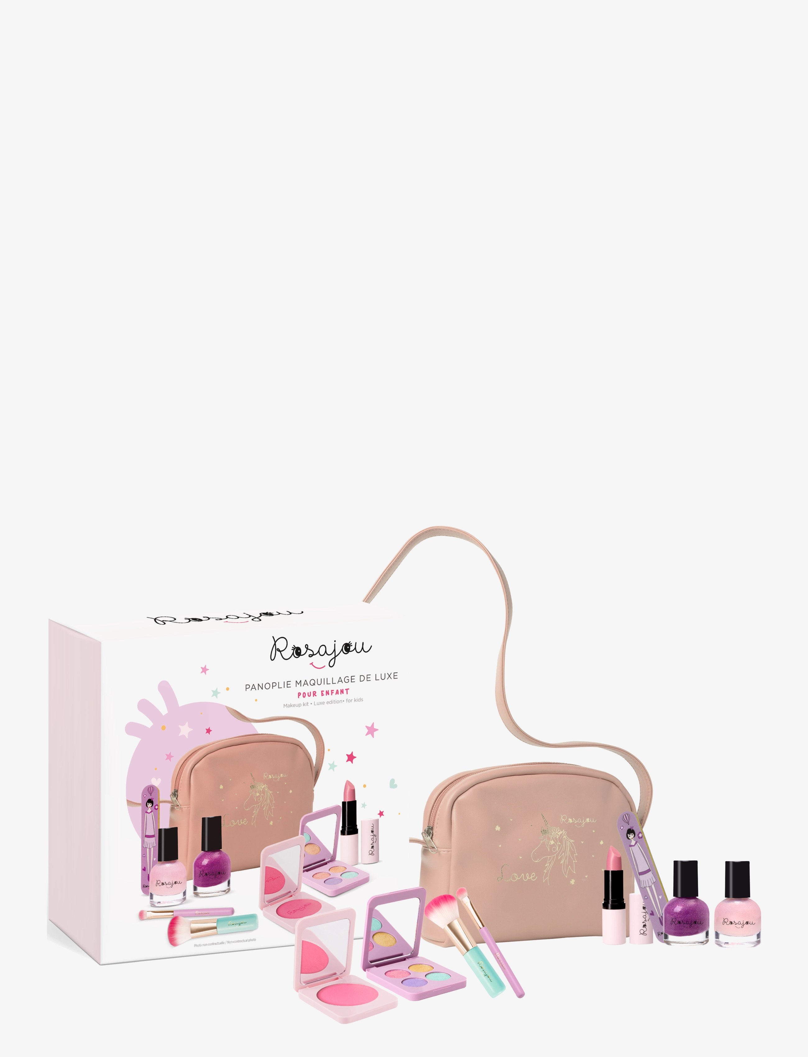 ROSAJOU New Luxury Set - Cream, One Size, Multi/patterned, Kostumer & Tilbehør > Makeup, Børn