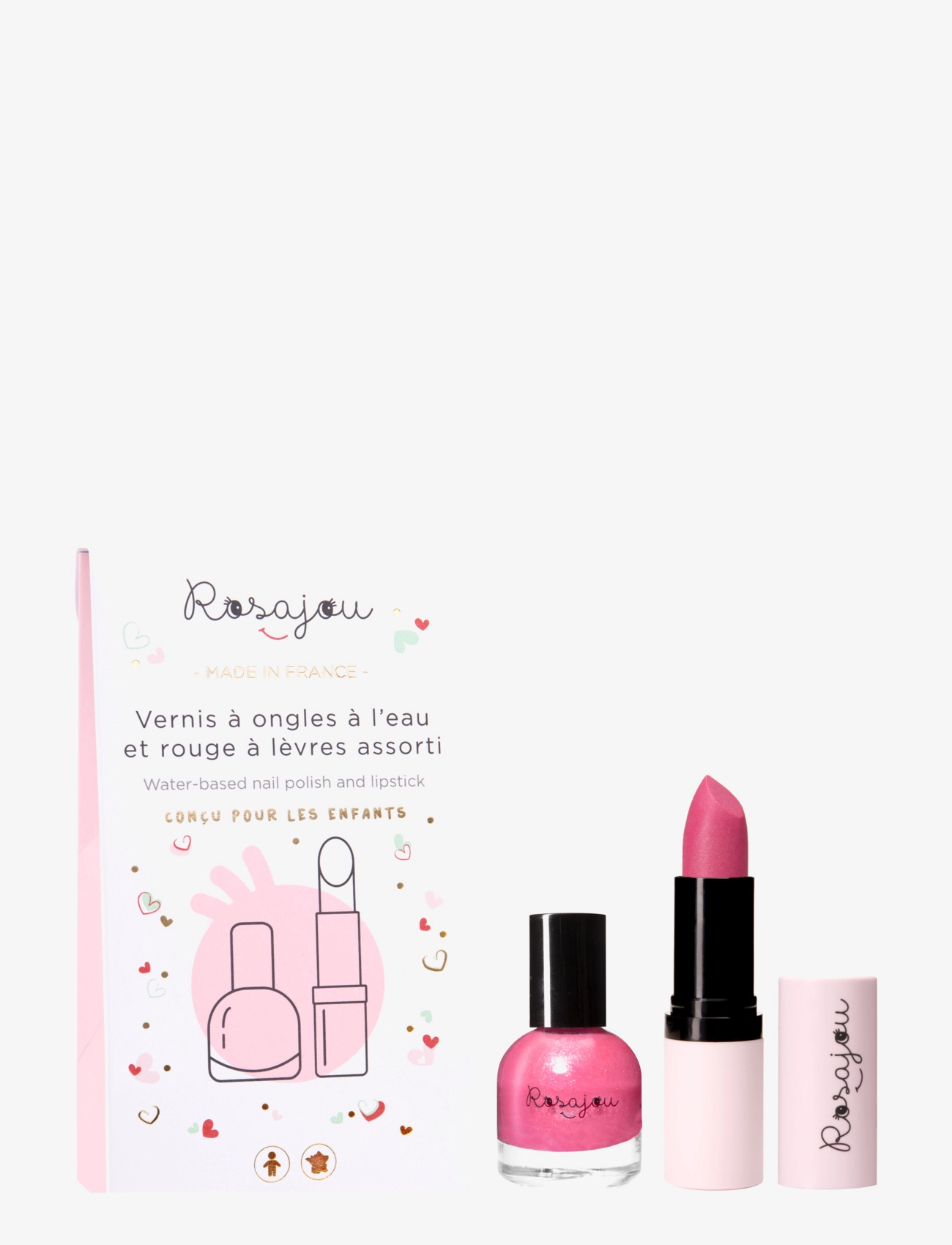 ROSAJOU Vegan duo set - ROSAJOU - RUBIS / multi