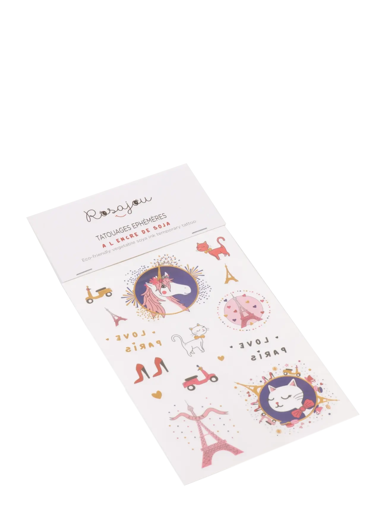 ROSAJOU - Temporary Tattoos (vegetable soya ink) - paris - 1