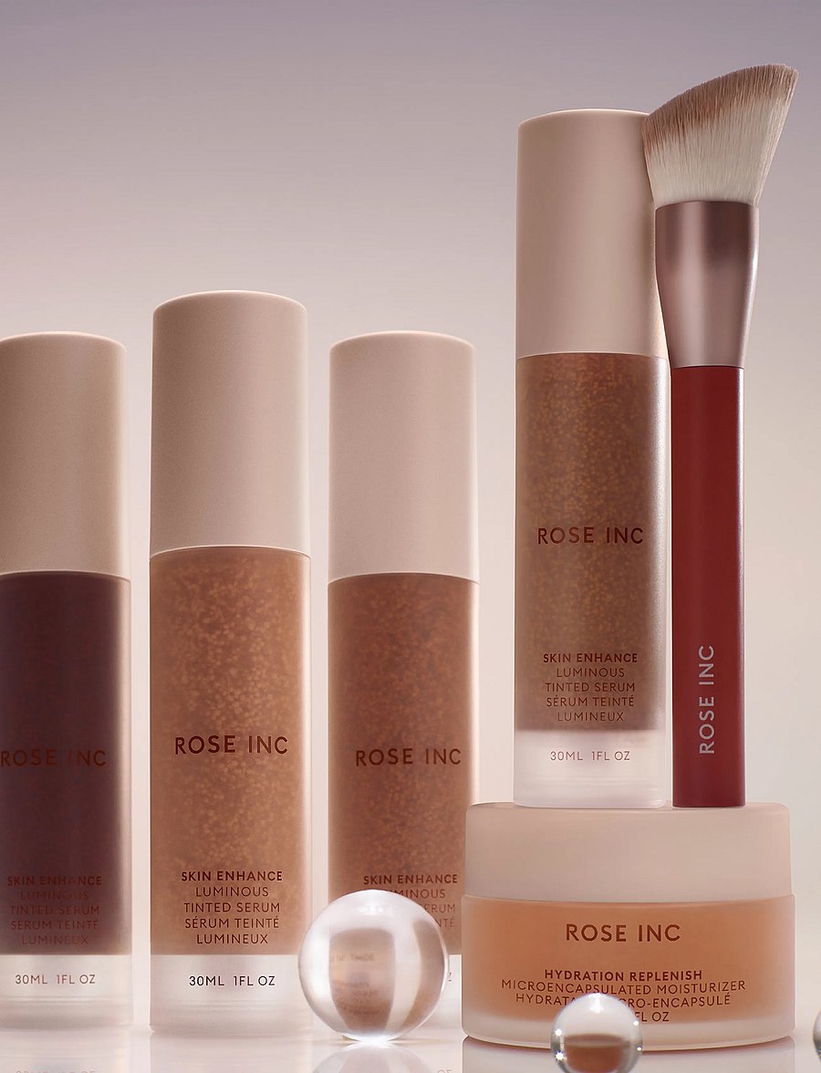 Rose Inc - Number 3 Foundation Brush - smink - nr 3 - 0