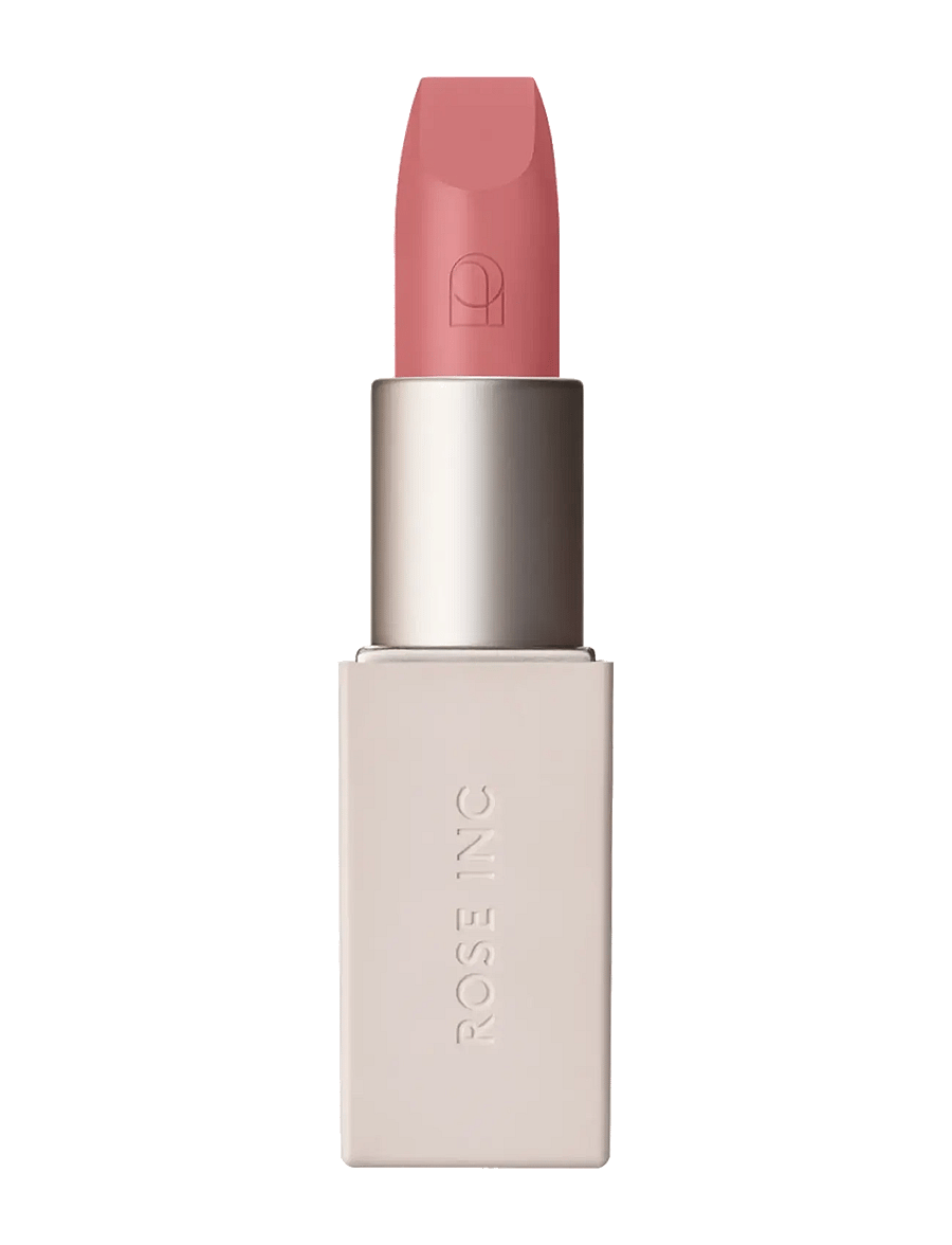 Rose Inc - Satin Lip Color Rich Refillable Lipstick - redo för date night - demure - 1