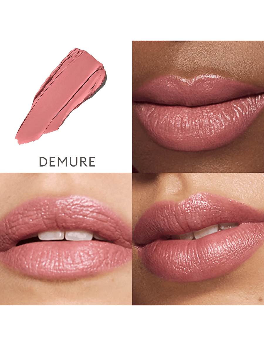 Rose Inc - Satin Lip Color Rich Refillable Lipstick - redo för date night - demure - 2