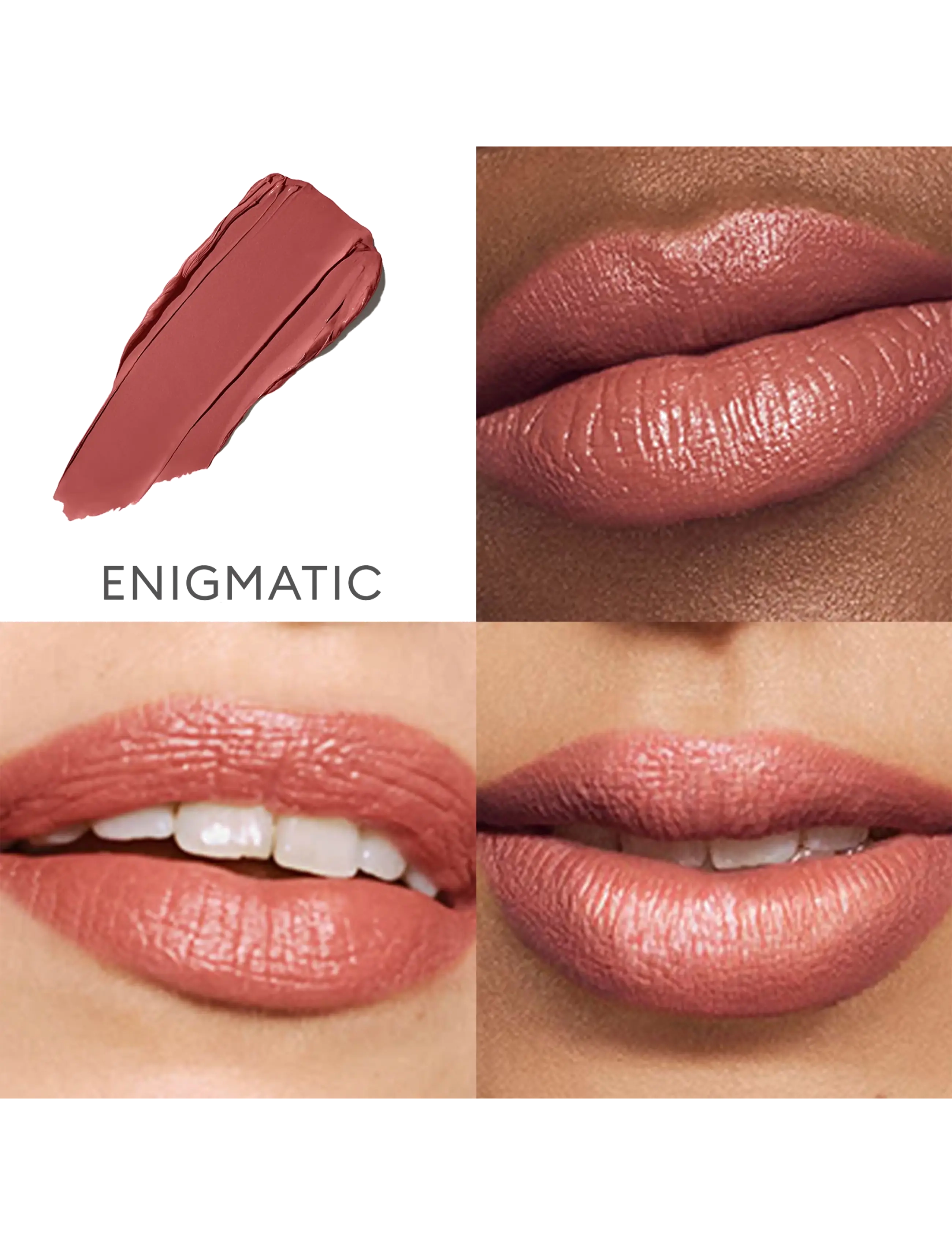Rose Inc - Satin Lip Color Rich Refillable Lipstick - enigmatic - 1