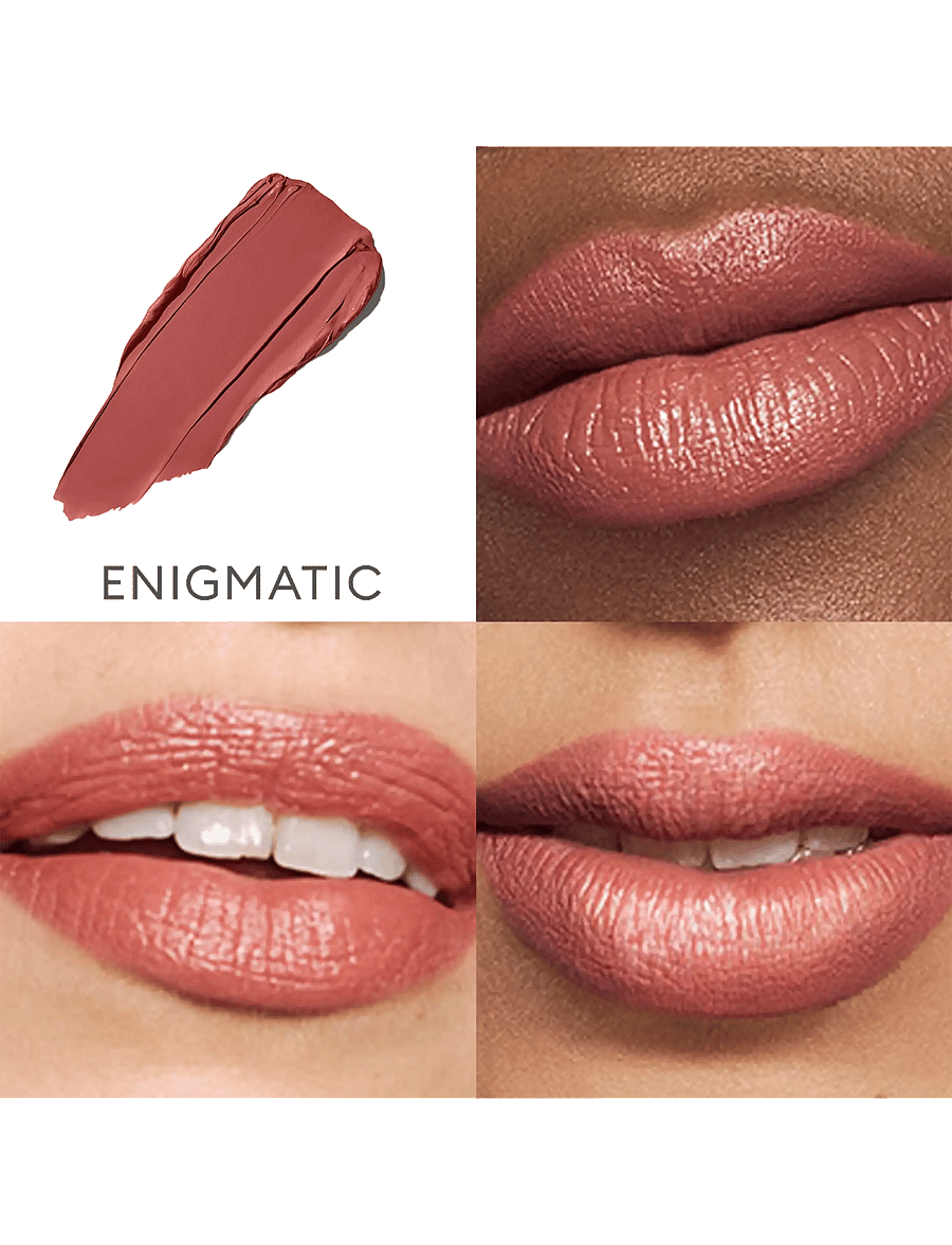 Rose Inc - Satin Lip Color Rich Refillable Lipstick - bliv klar til date night - enigmatic - 3