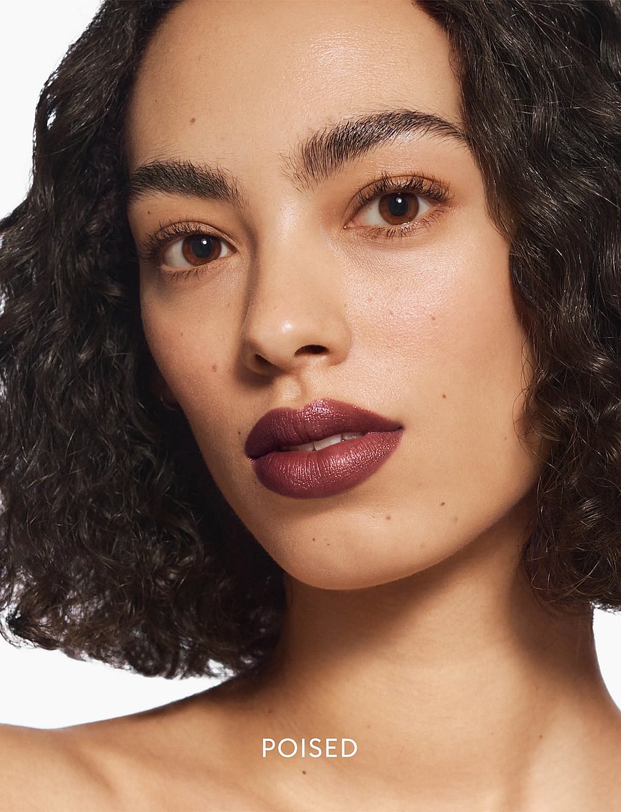 Rose Inc - Satin Lip Color Rich Refillable Lipstick - redo för date night - poised - 0