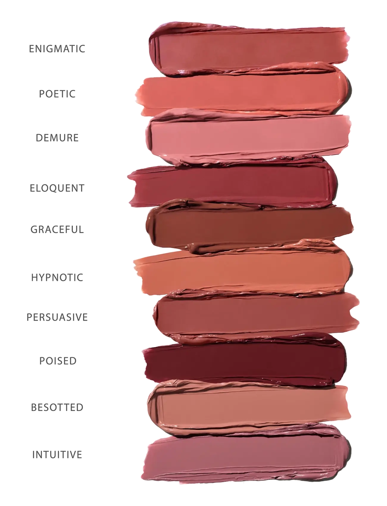 Rose Inc - Satin Lip Color Rich Refillable Lipstick - bliv klar til date night - poised - 4