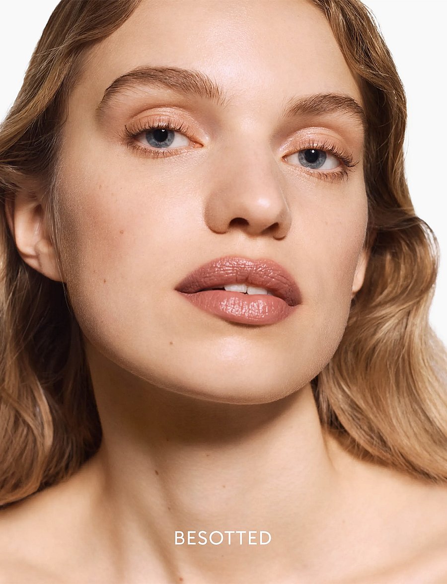 Rose Inc - Satin Lip Color Rich Refillable Lipstick - redo för date night - besotted - 0