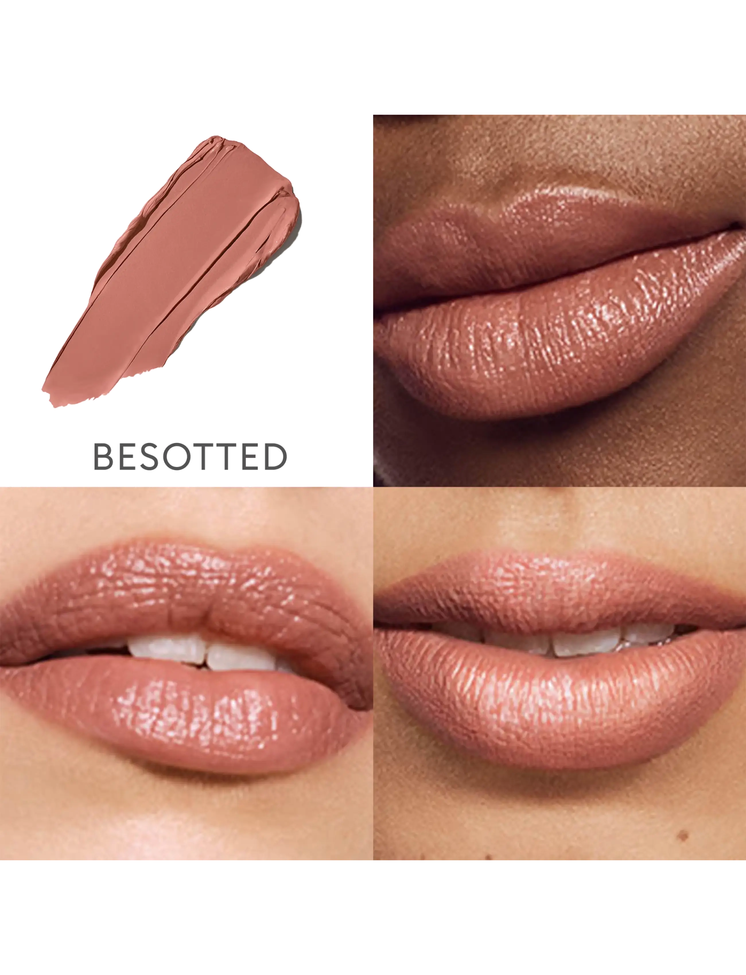 Rose Inc - Satin Lip Color Rich Refillable Lipstick - besotted - 2