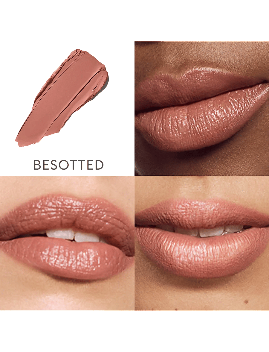 Rose Inc - Satin Lip Color Rich Refillable Lipstick - redo för date night - besotted - 2