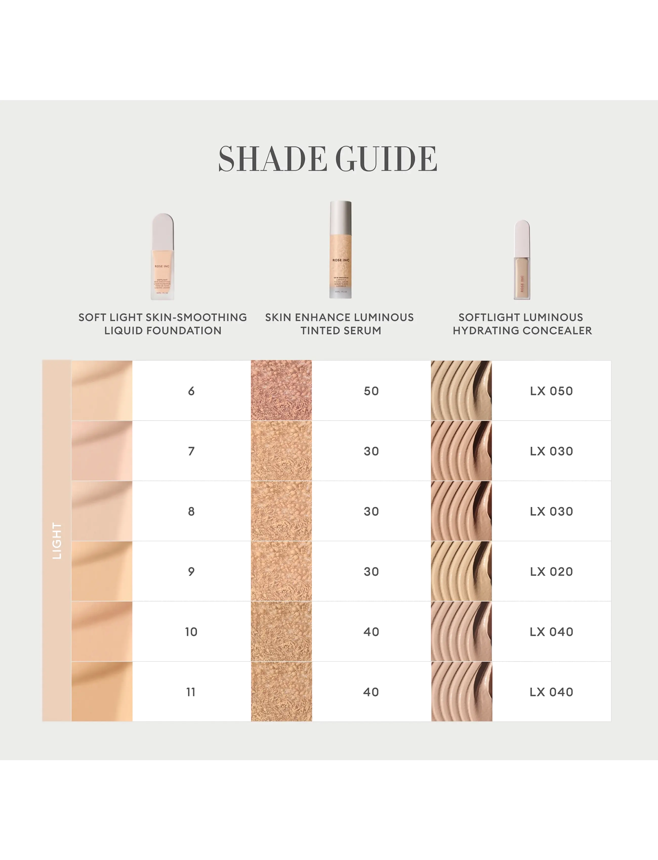 Rose Inc - Softlight Skin-Smoothing Liquid Foundation - smink - light warm - 4