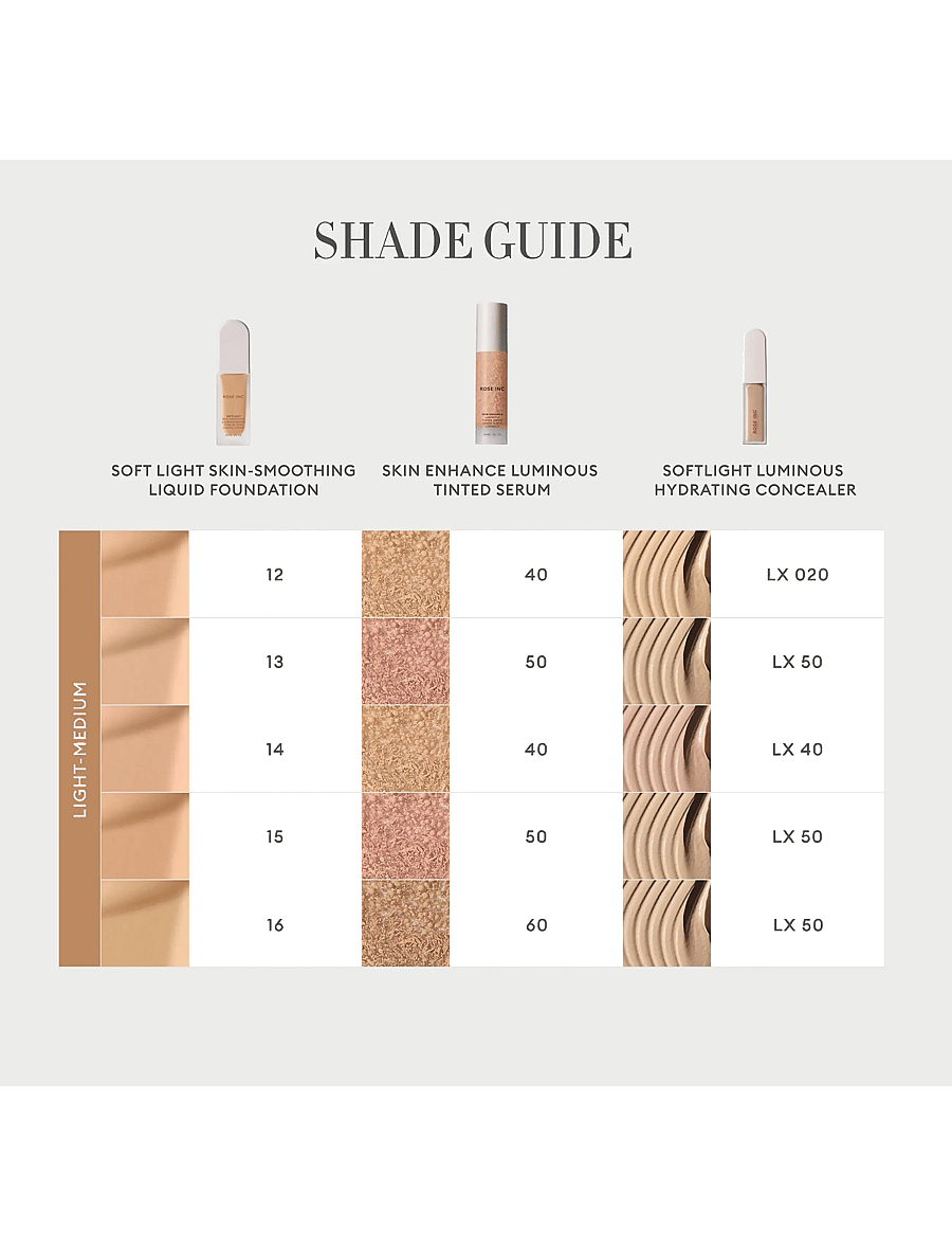 Rose Inc - Softlight Skin-Smoothing Liquid Foundation - makeup - medium warm - 4