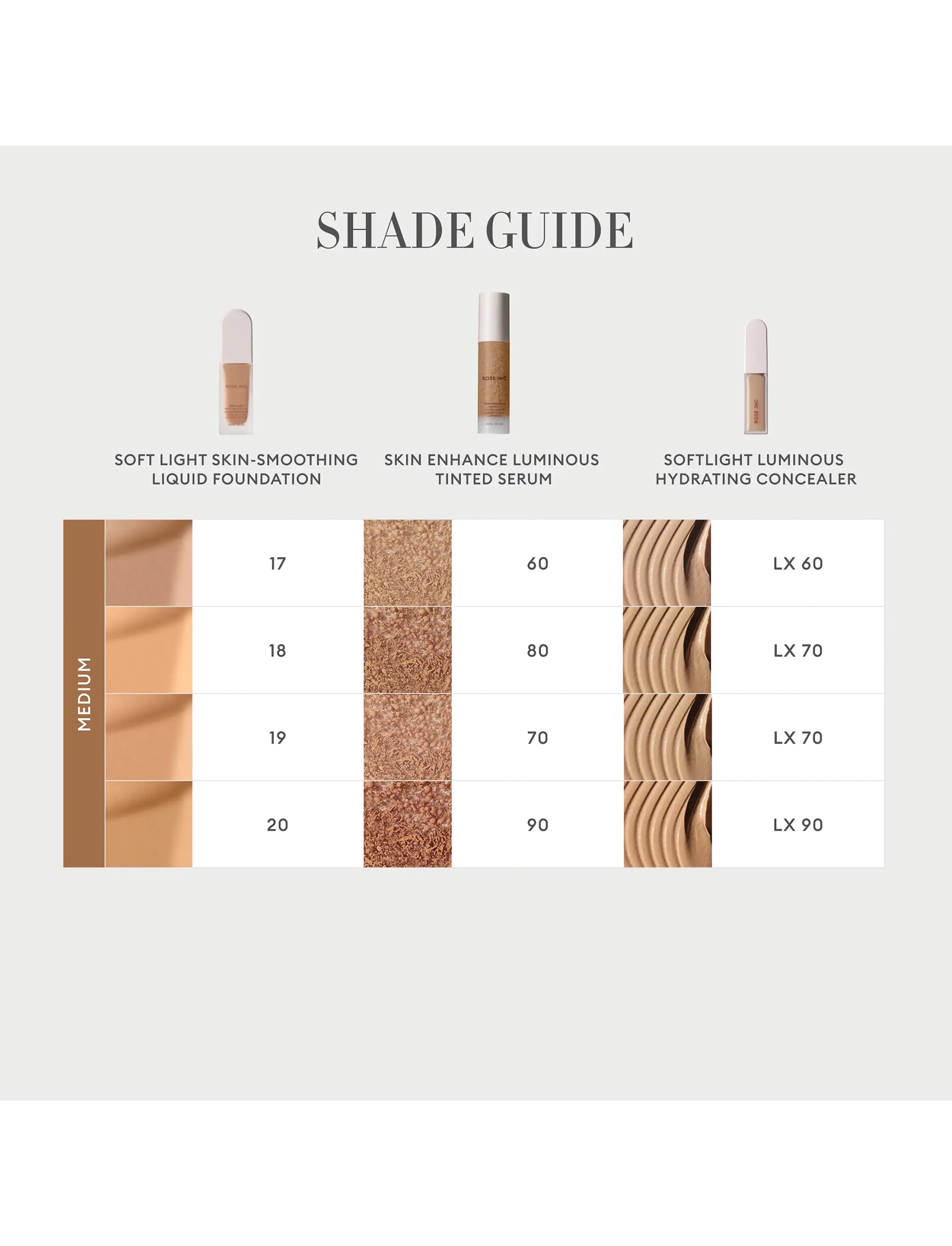 Rose Inc - Softlight Skin-Smoothing Liquid Foundation - smink - medium cool - 5