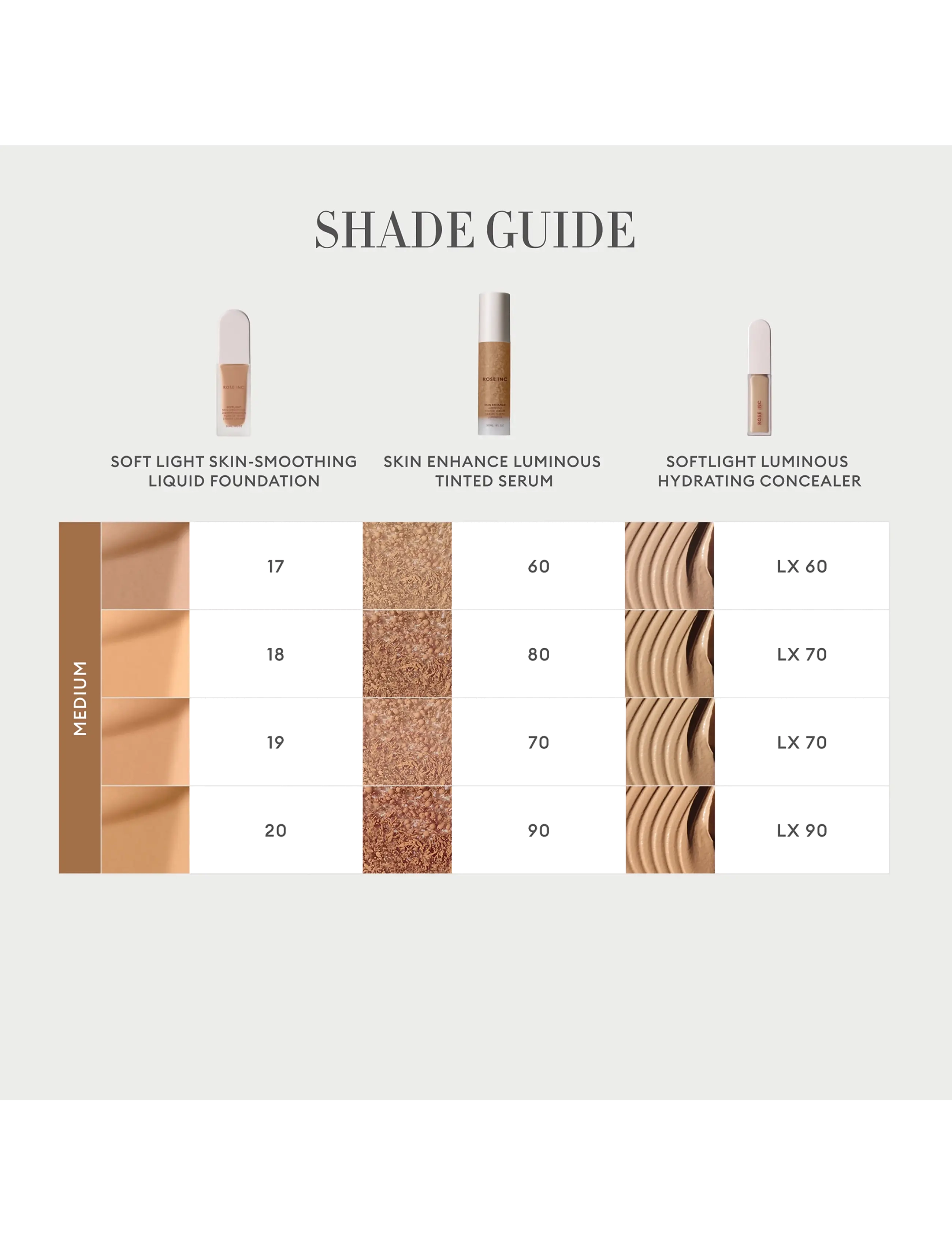 Rose Inc - Softlight Skin-Smoothing Liquid Foundation - bliv klar til date night - medium deep neutral - 5