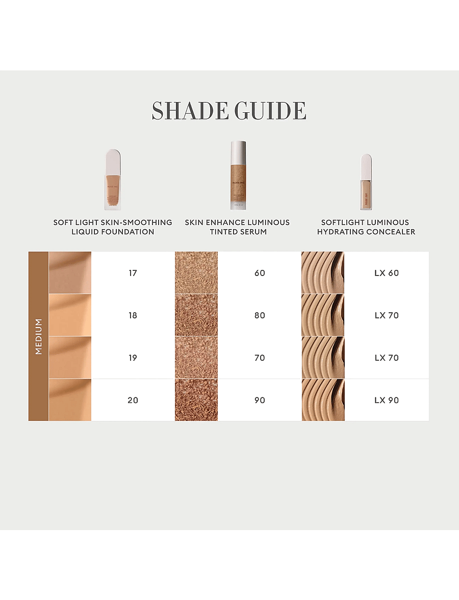 Rose Inc - Softlight Skin-Smoothing Liquid Foundation - makeup - medium deep neutral - 5