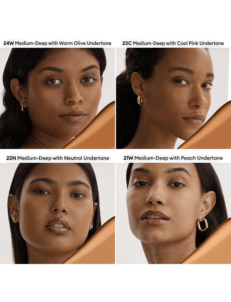Rose Inc - Softlight Skin-Smoothing Liquid Foundation - smink - medium dee neutral - 3