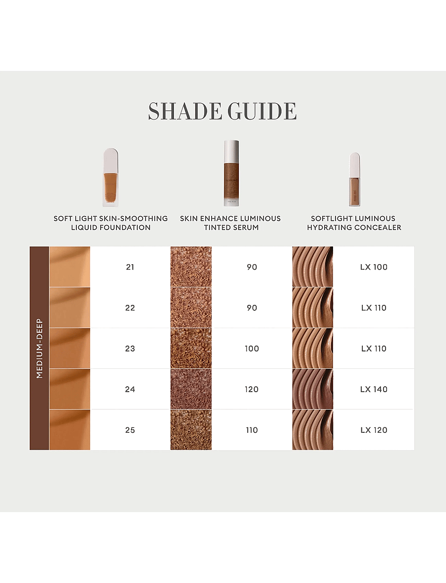 Rose Inc - Softlight Skin-Smoothing Liquid Foundation - smink - medium deep cool - 5