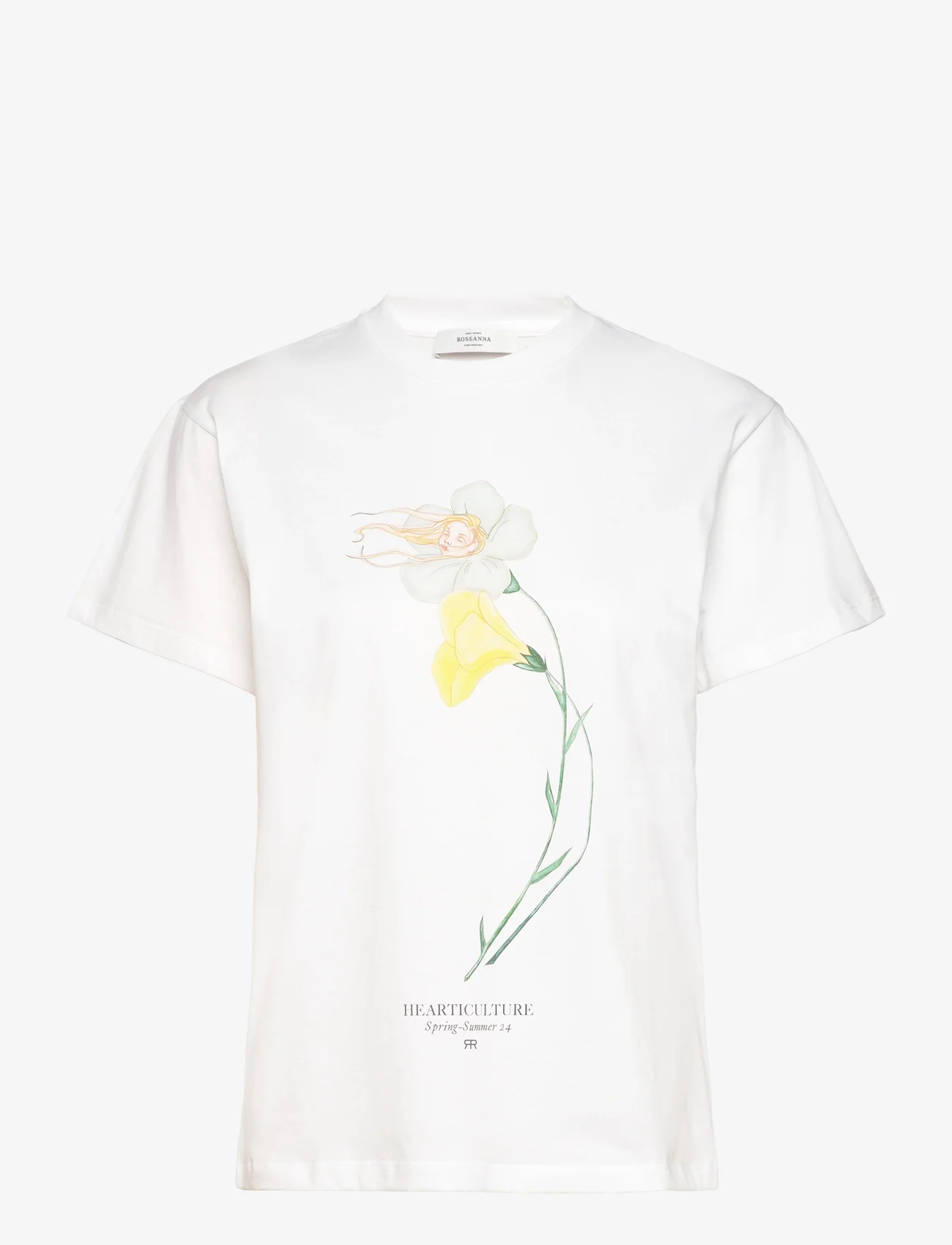 ROSEANNA - TEE SHIRT JERSEY  WELCOME - t-shirt & tops - blanc - 0