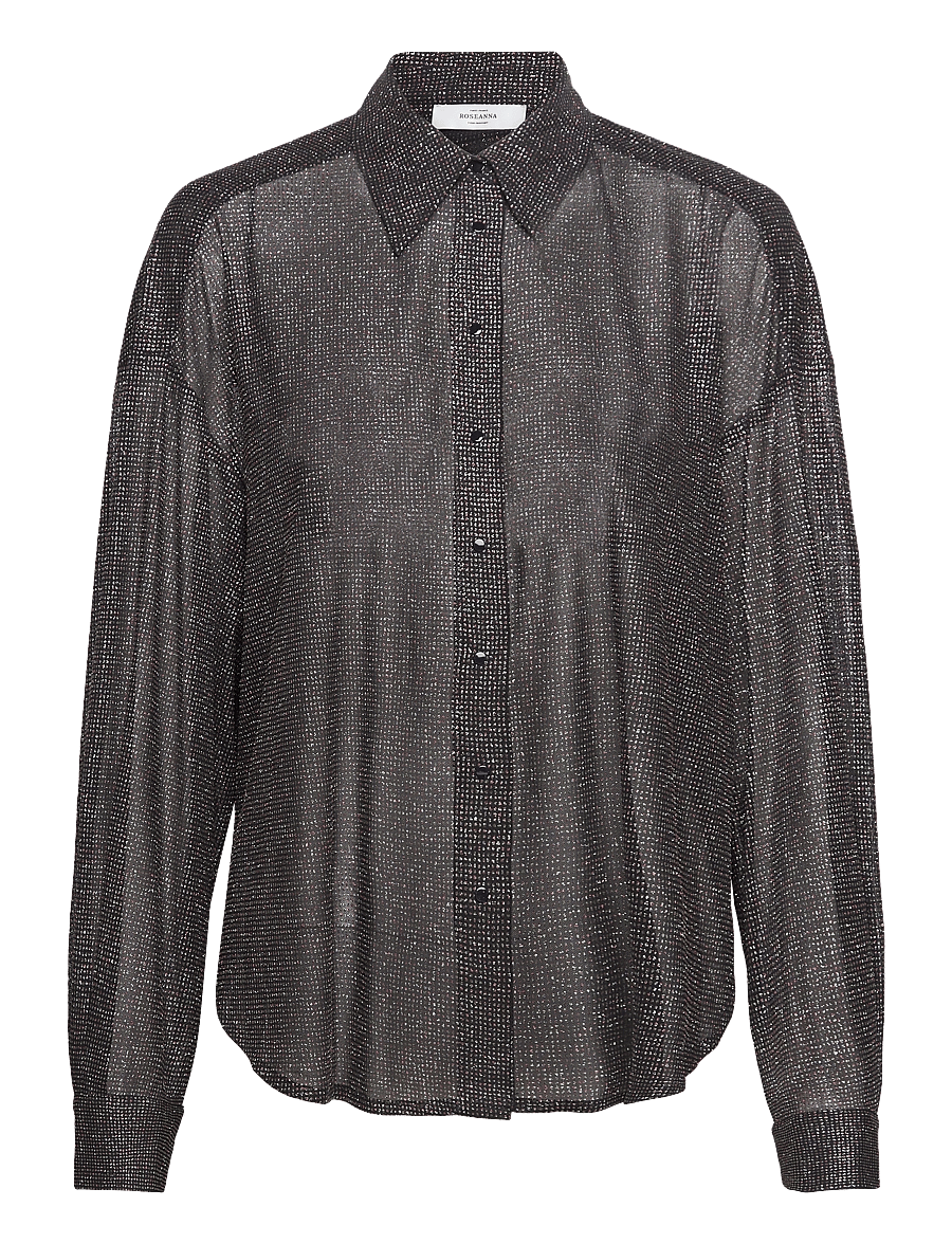 ROSEANNA - SHIRT BIJOU DISCO - langærmede skjorter - black - 0
