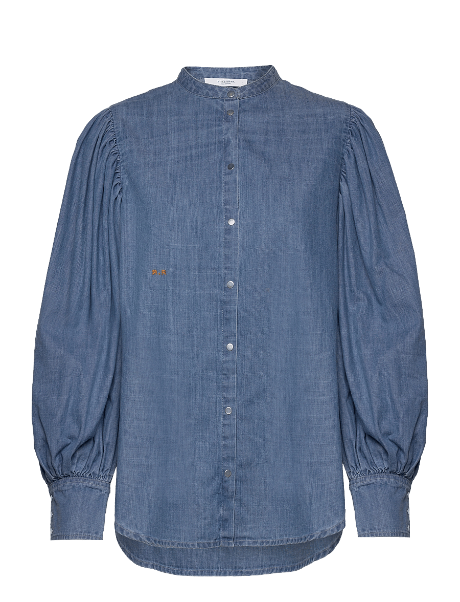 ROSEANNA - BLOUSES HILL LUCCIANA - langærmede skjorter - denim - 0