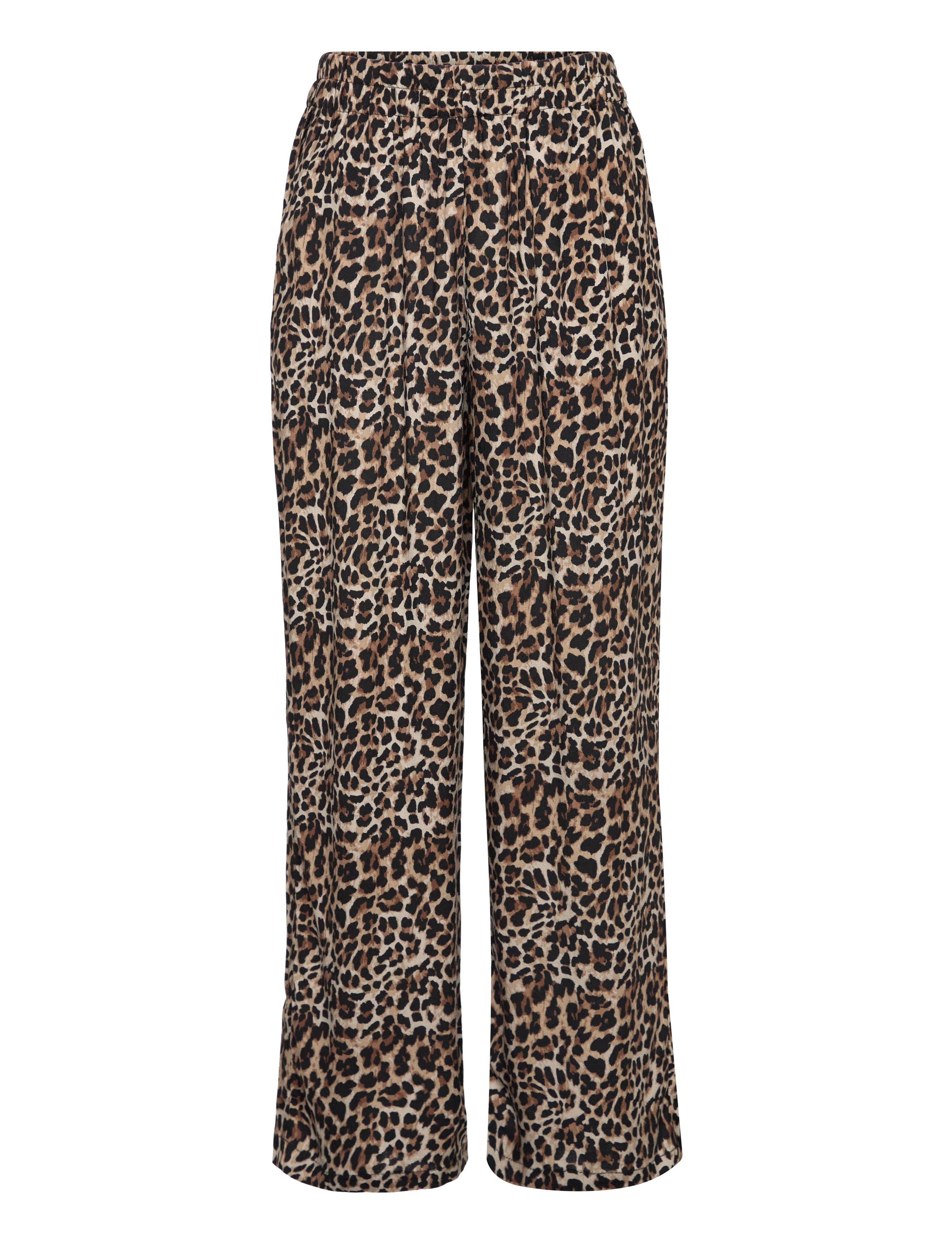 Rosemunde Kids RKElif MW Trousers - Housut - LEOPARD PRINT / brown