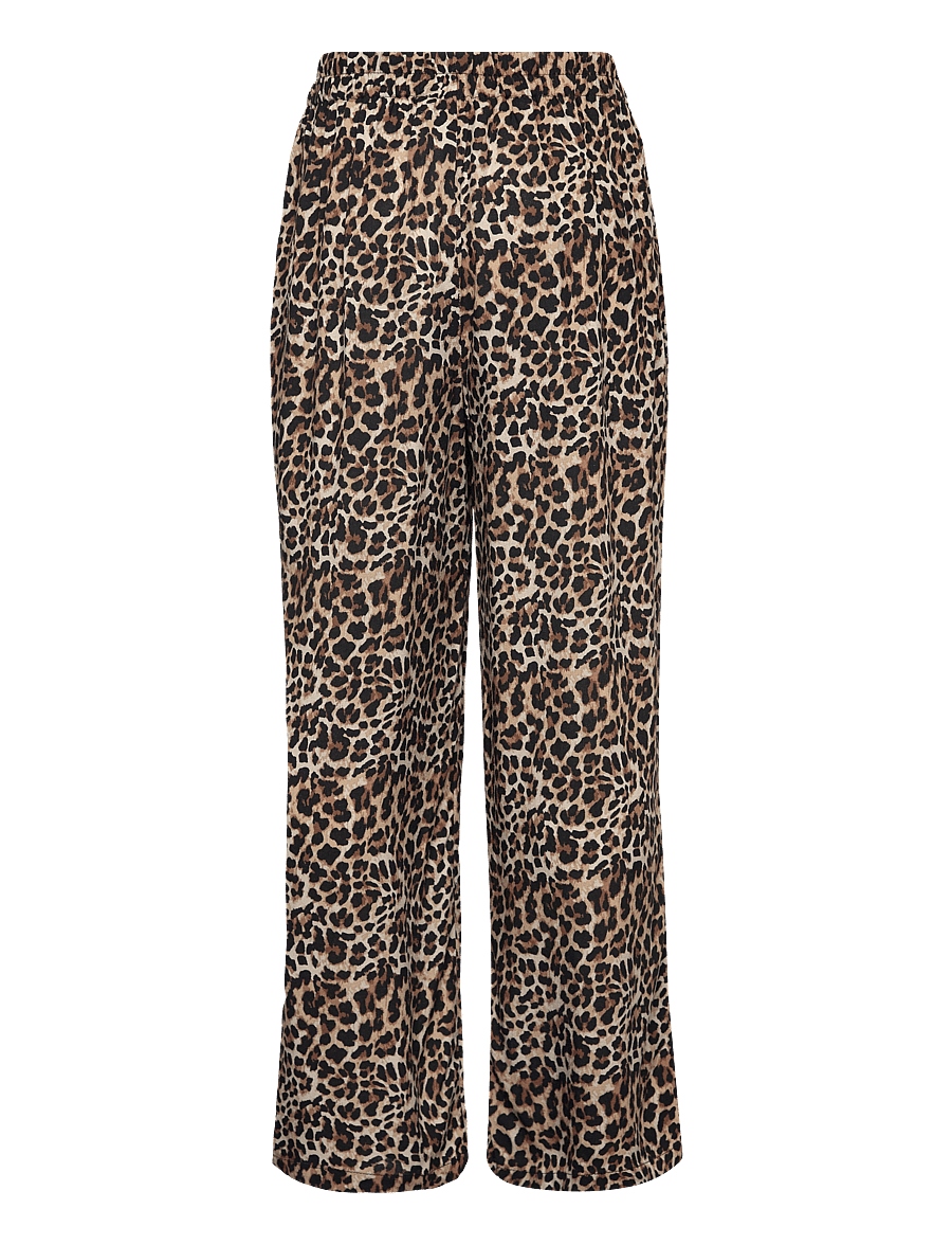 Rosemunde Kids - RKElif MW Trousers - byxor - leopard print - 1