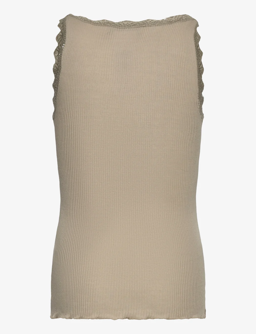 Rosemunde Kids - RKBalta Modal SL Lace Top - tanktops - abbey stone - 1