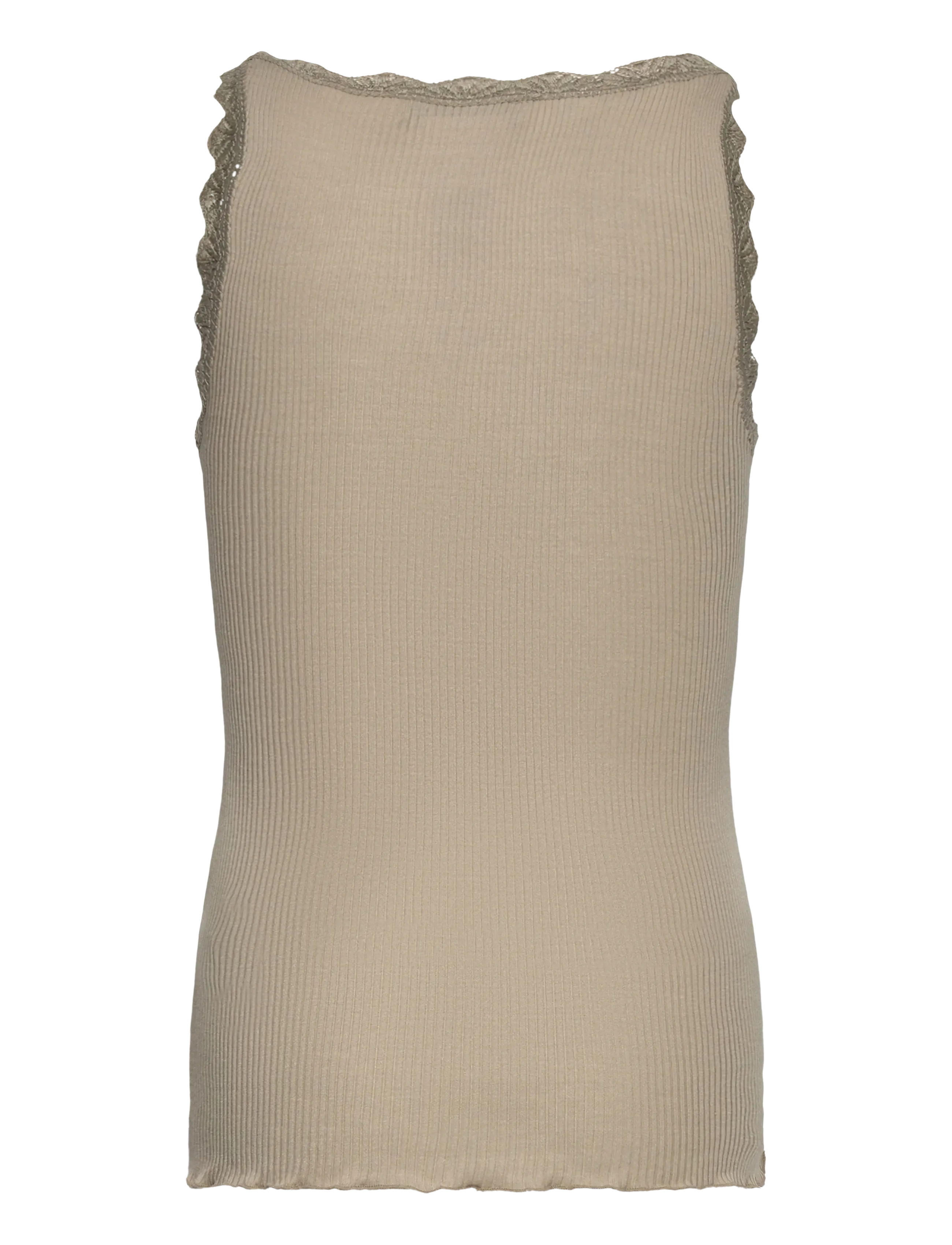 Rosemunde Kids - RKBalta Modal SL Lace Top - Ærmeløs undertrøje - abbey stone - 1