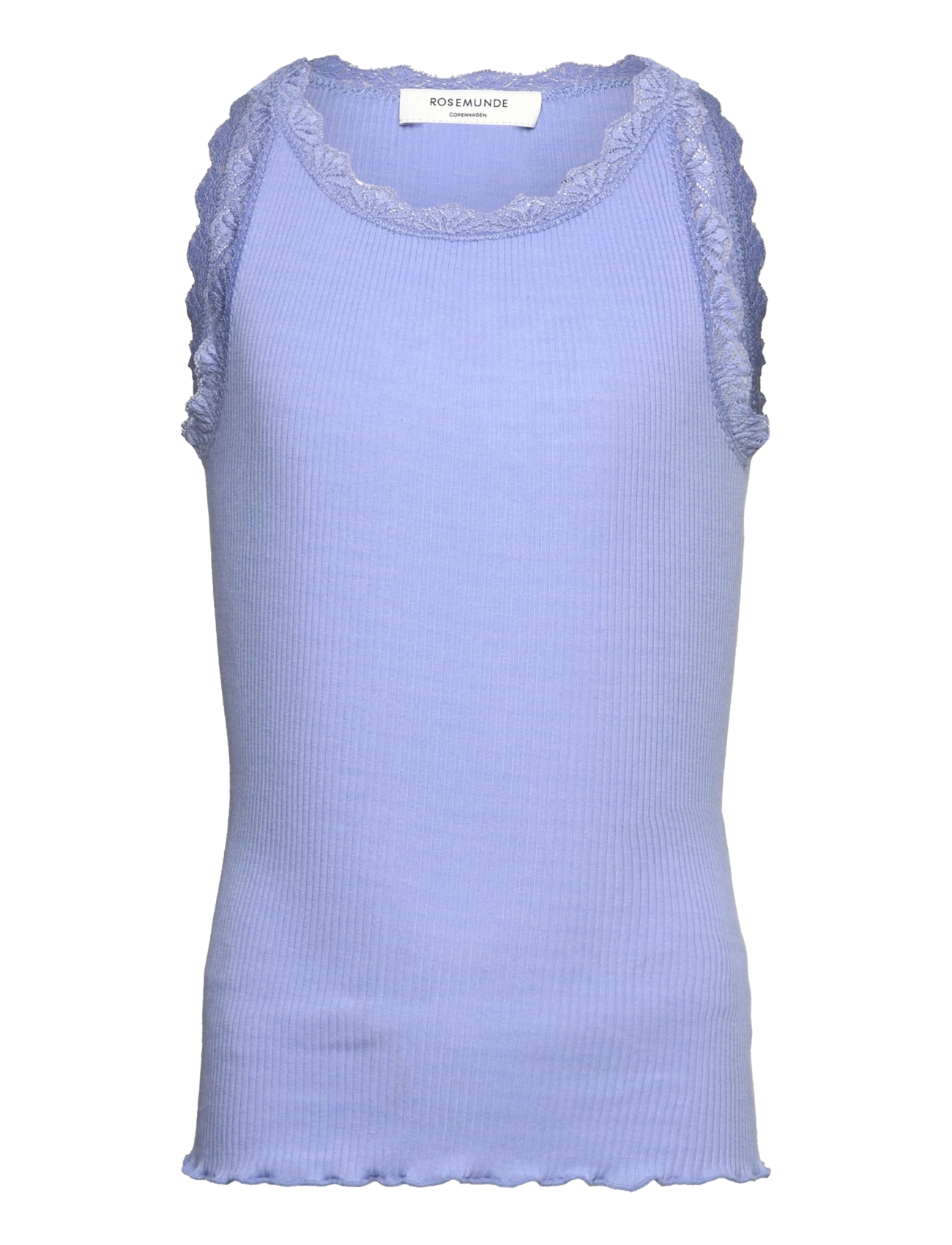 Rosemunde Kids RKBalta Modal SL Lace Top - Shop by size - BLUE HEAVEN / blue