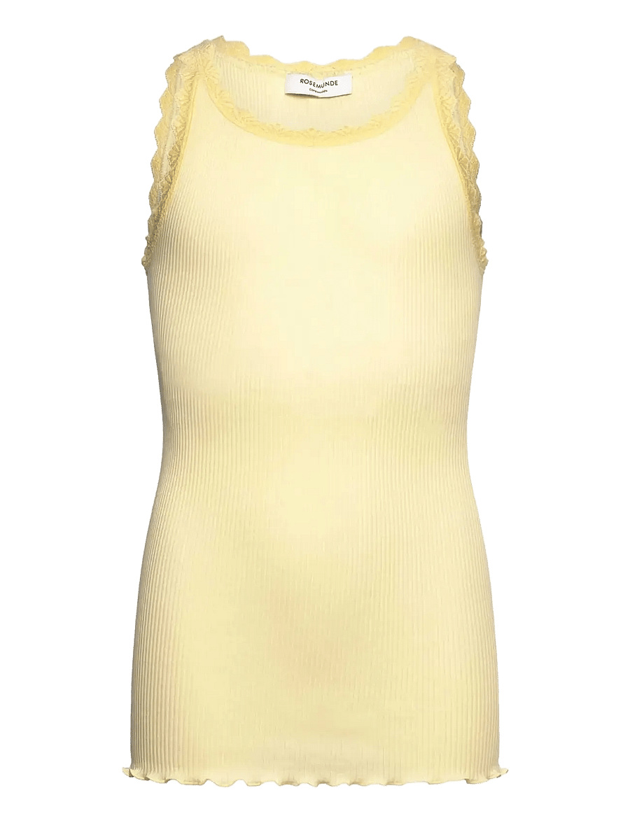 Rosemunde Kids - RKBalta Modal SL Lace Top - tanktops - flan - 1