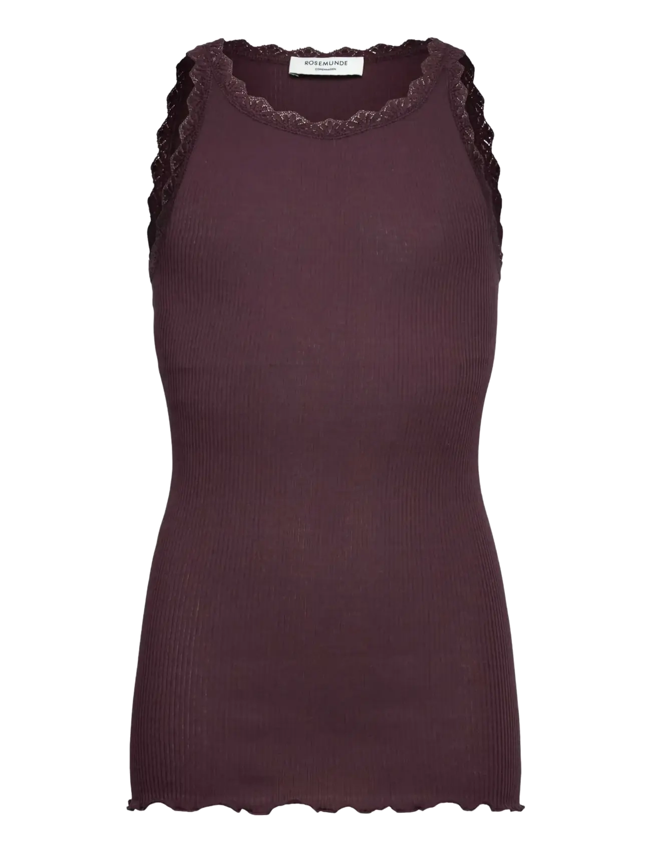 Rosemunde Kids RKBalta Modal SL Lace Top - Rosemunde - GANACHE / brown