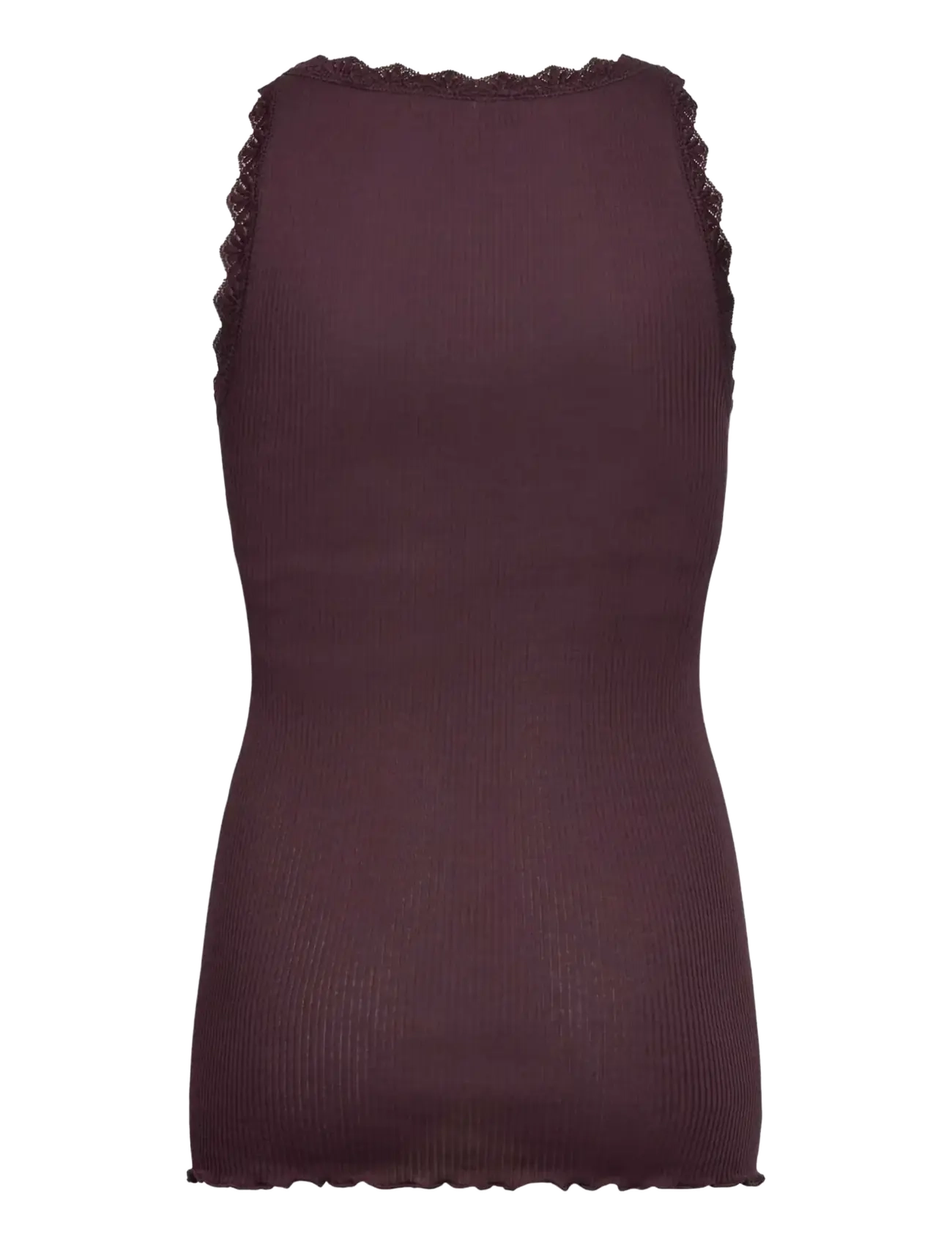 Rosemunde Kids - RKBalta Modal SL Lace Top - tanktops - ganache - 2