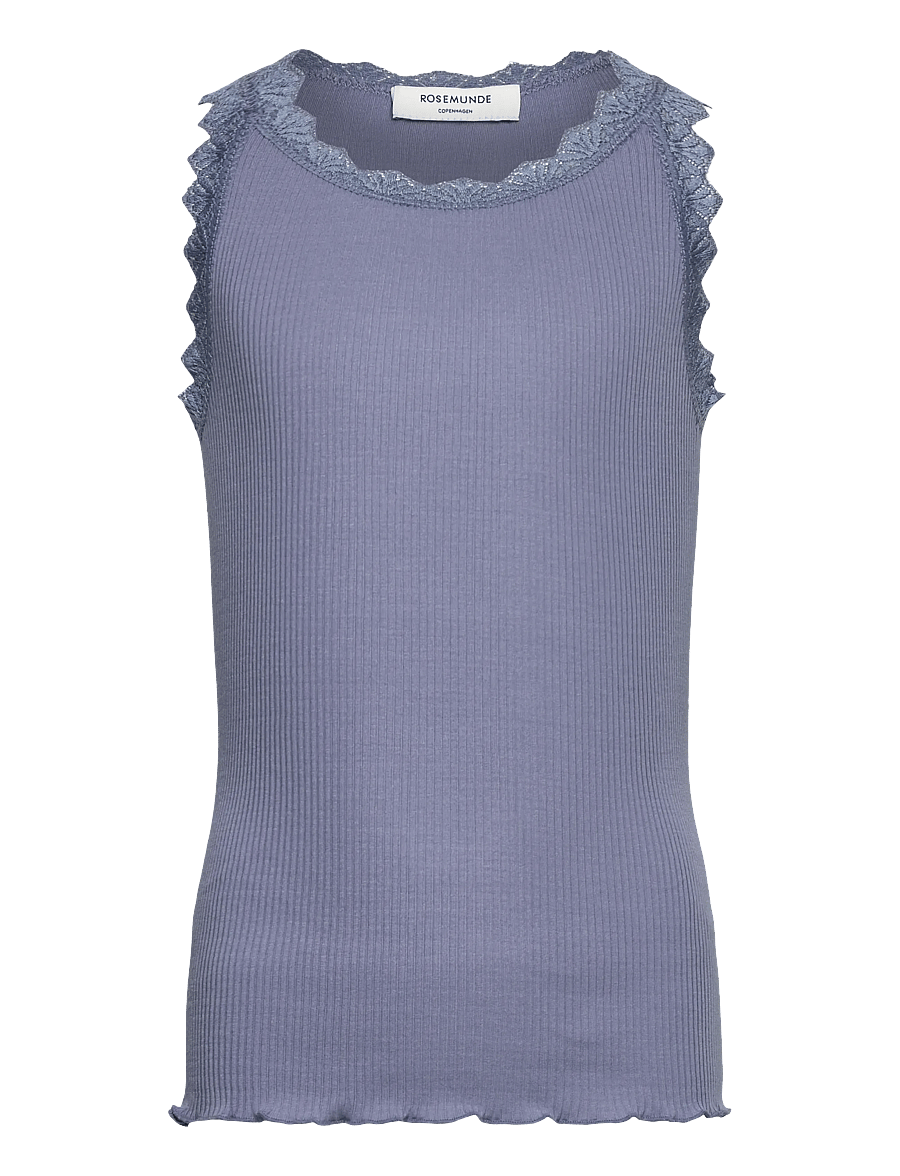 Rosemunde Kids - RKBalta Modal SL Lace Top - maikad - infinity - 0
