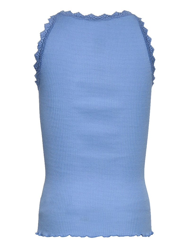 Rosemunde Kids - RKBalta Modal SL Lace Top - Ærmeløs undertrøje - little boy blue - 1