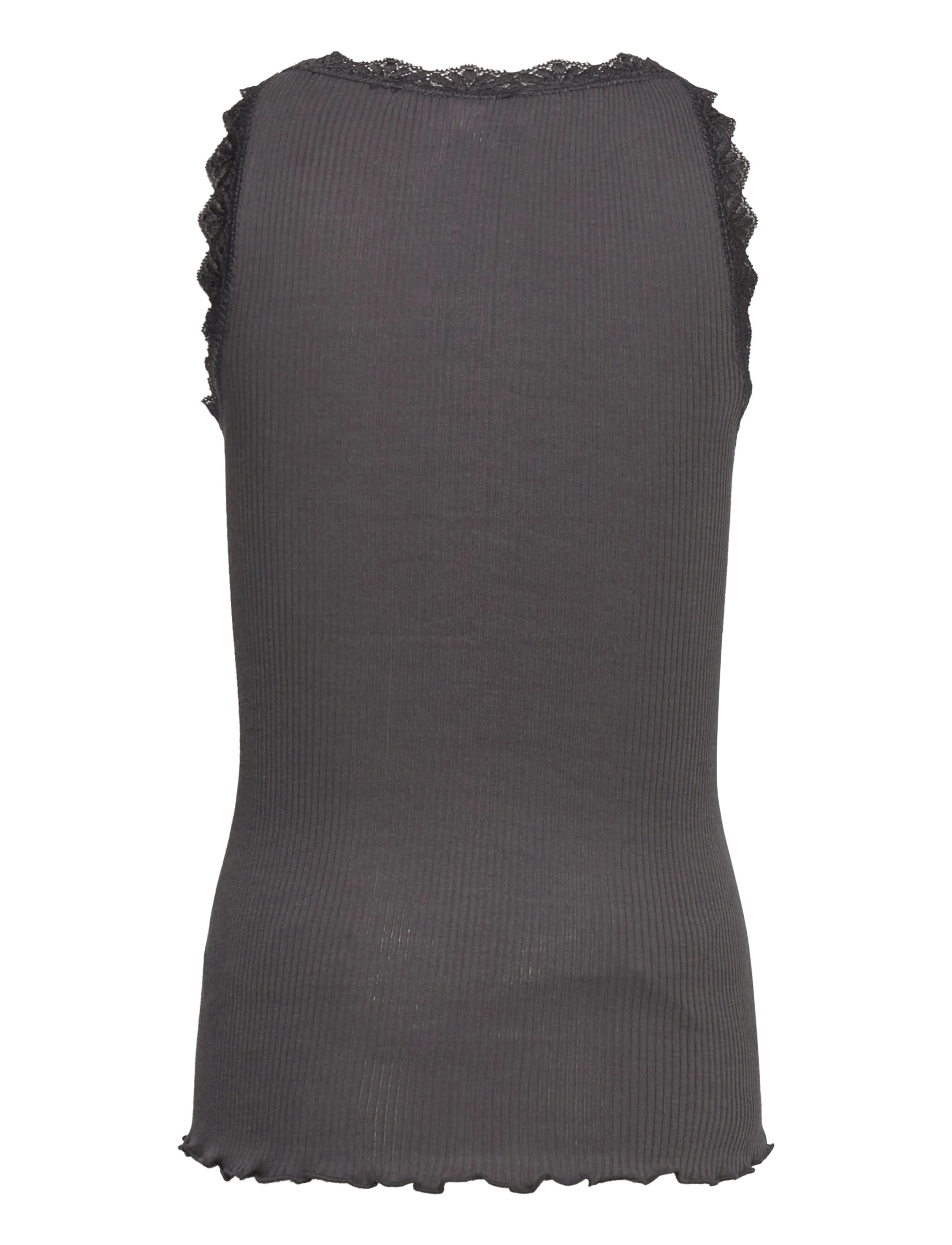 Rosemunde Kids - RKBalta Modal SL Lace Top - débardeurs - magnet - 1