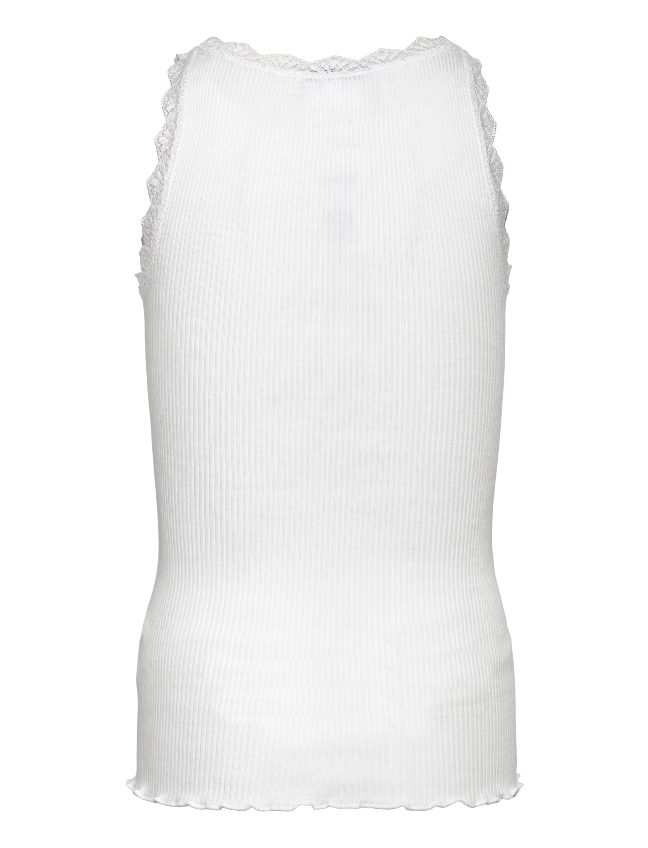 Rosemunde Kids - RKBalta Modal SL Lace Top - tanktops - new white - 2