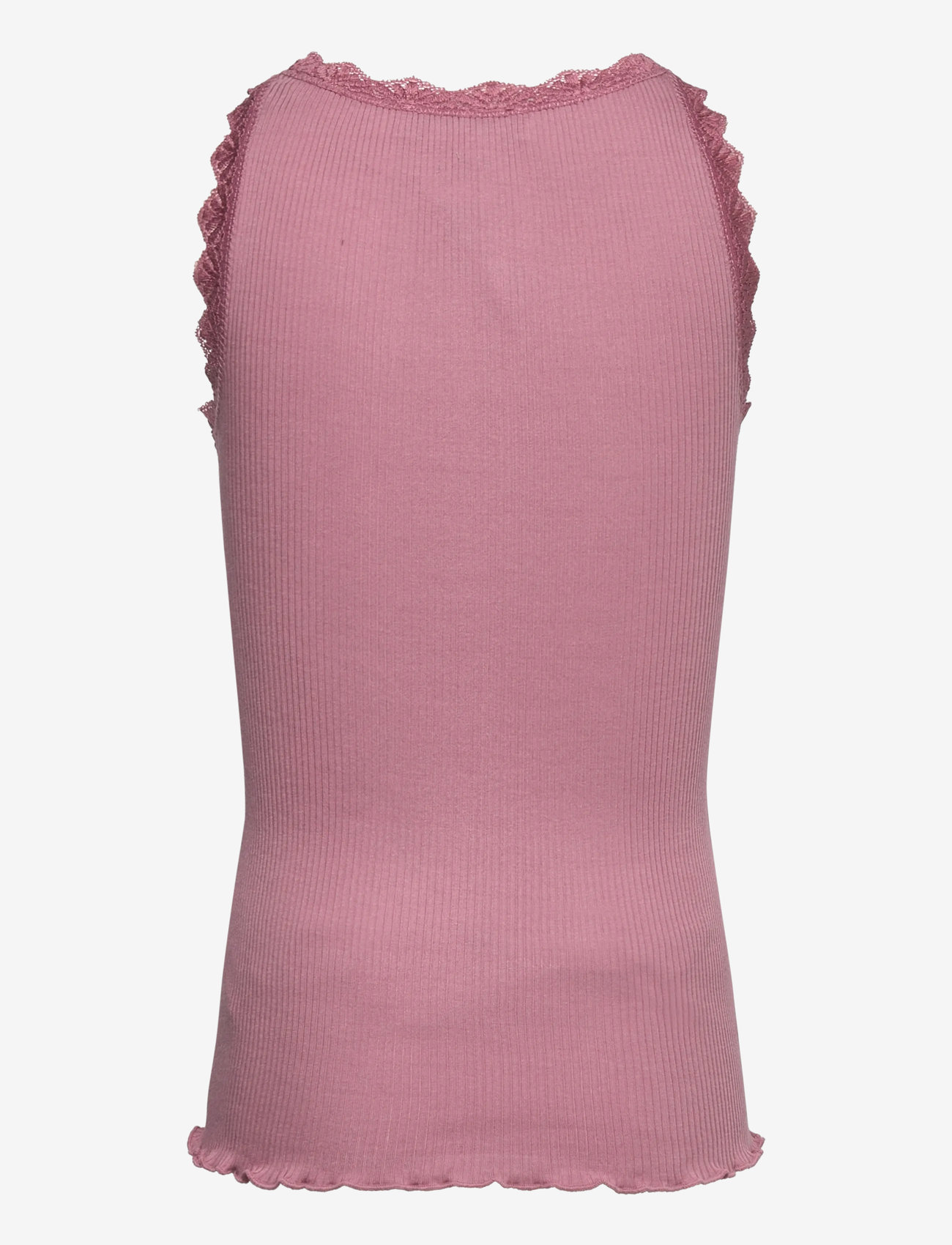 Rosemunde Kids - RKBalta Modal SL Lace Top - Ærmeløs undertrøje - nostalgia rose - 1