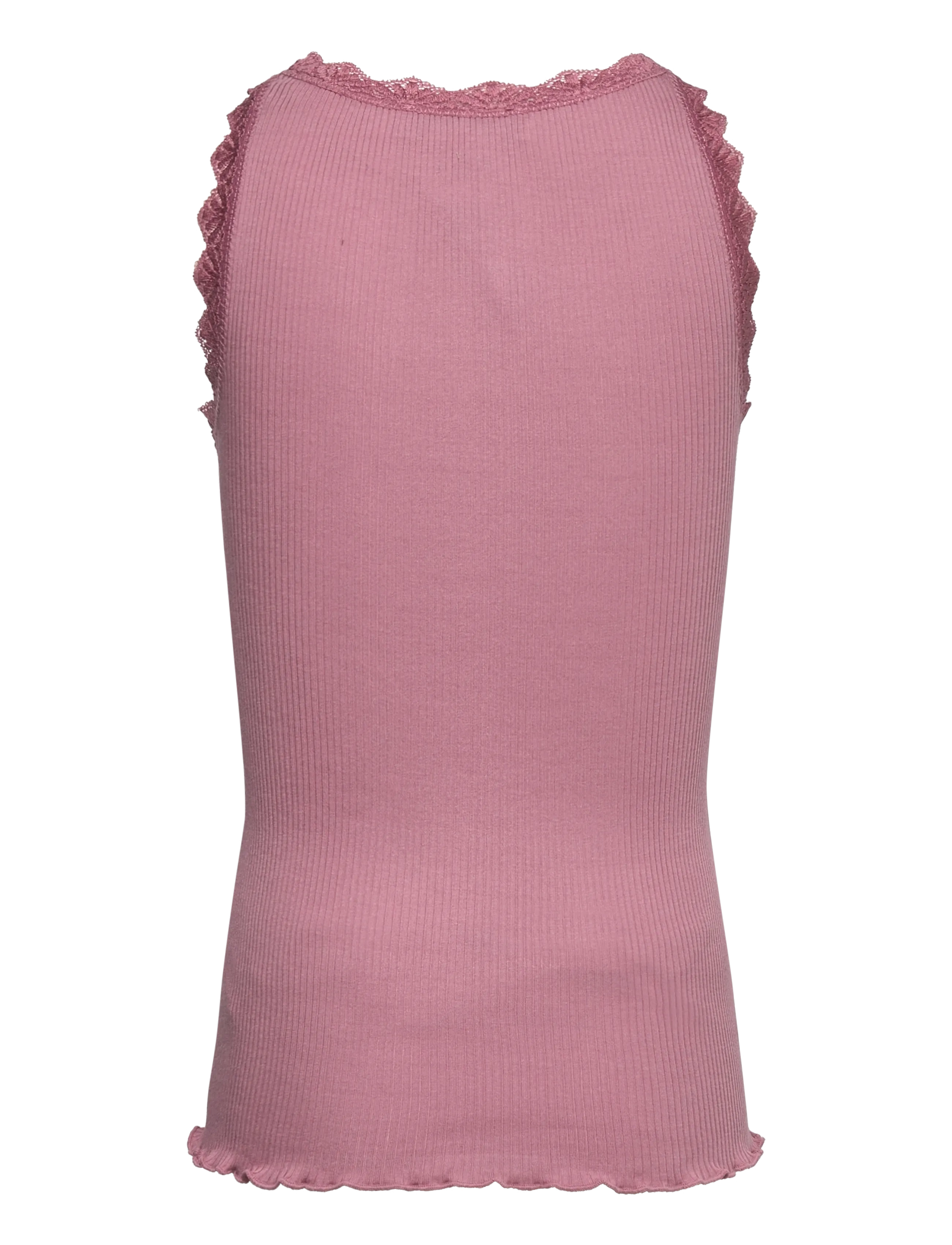 Rosemunde Kids - RKBalta Modal SL Lace Top - Ærmeløs undertrøje - nostalgia rose - 1