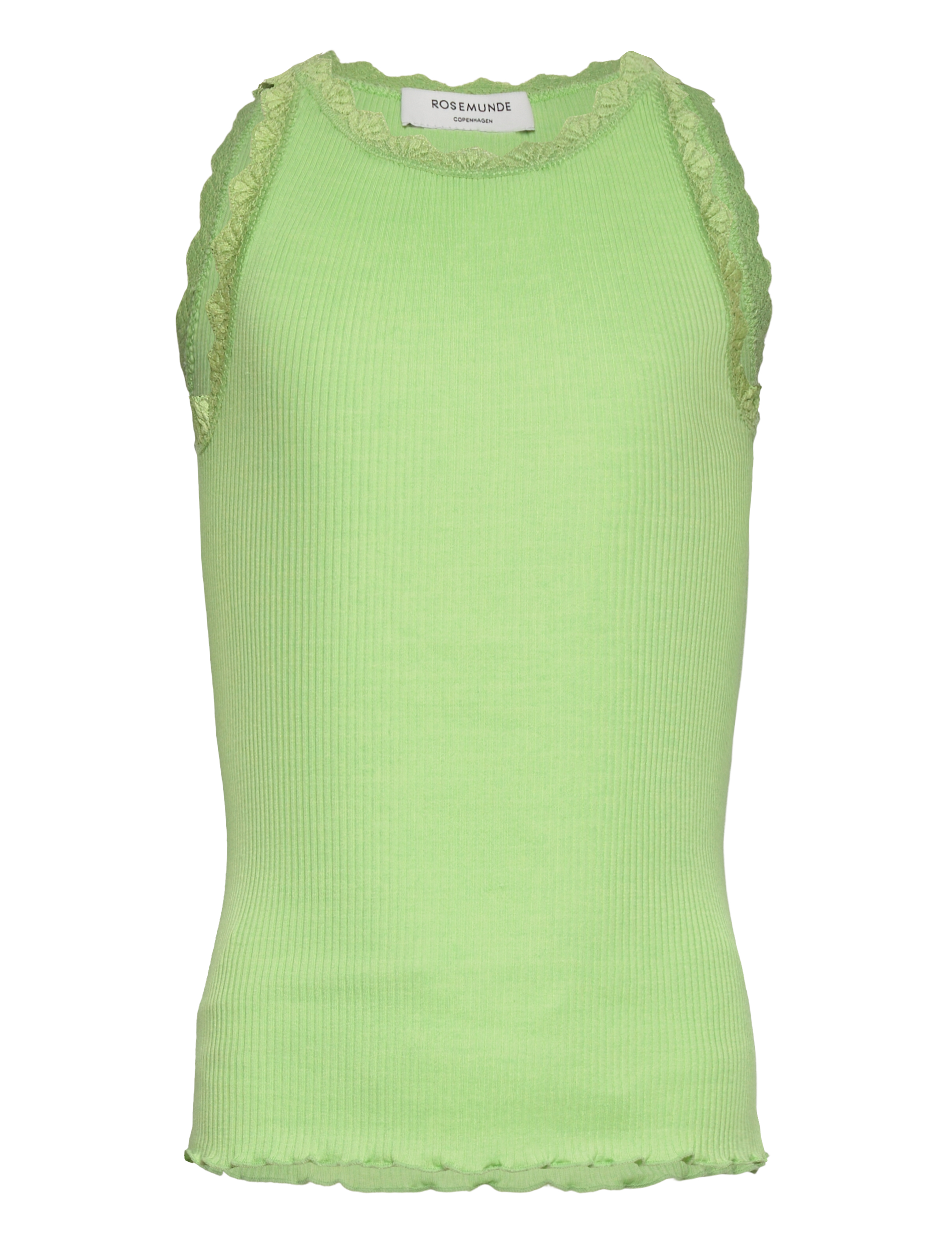 Rosemunde Kids RKBalta Modal SL Lace Top - Rosemunde Kids - PISTACHIO GREEN / green