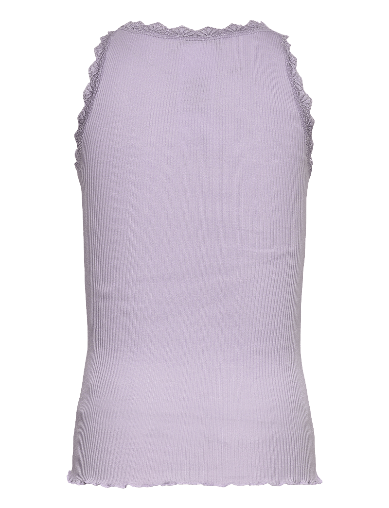Rosemunde Kids - RKBalta Modal SL Lace Top - Ærmeløs undertrøje - purple heather - 2