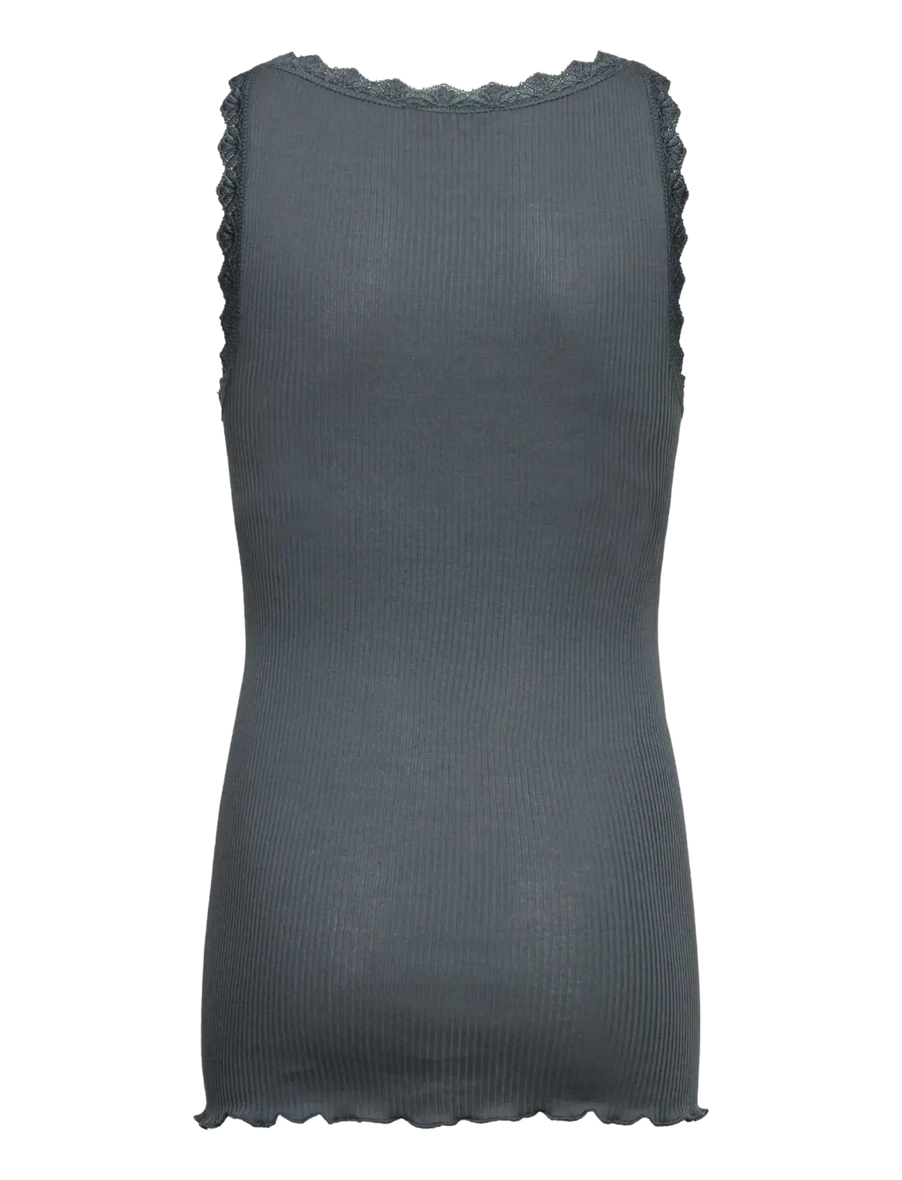 Rosemunde Kids - RKBalta Modal SL Lace Top - Õlapaeltega topid - stormy weather - 1