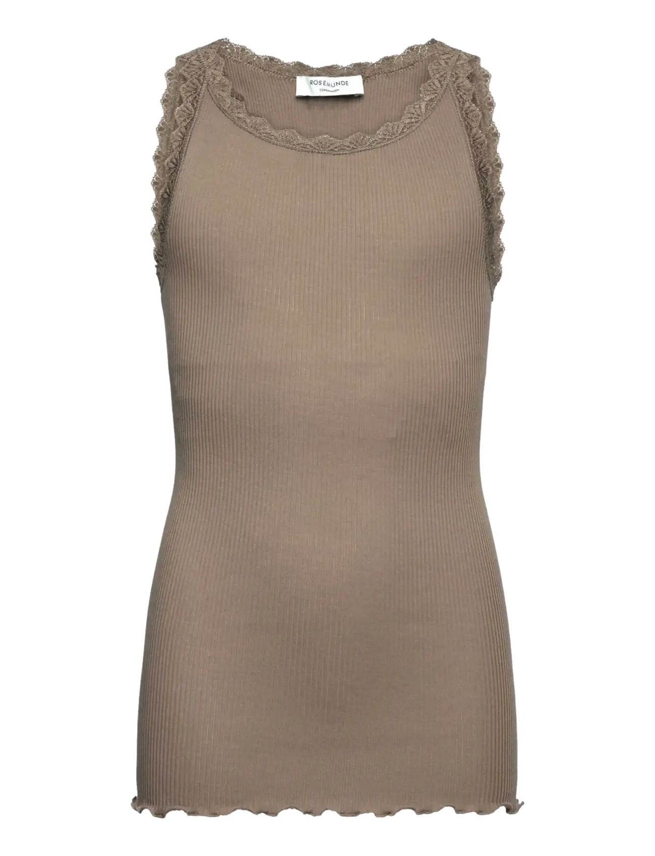 Rosemunde Kids RKBalta Modal SL Lace Top - Rosemunde - WALNUT / brown