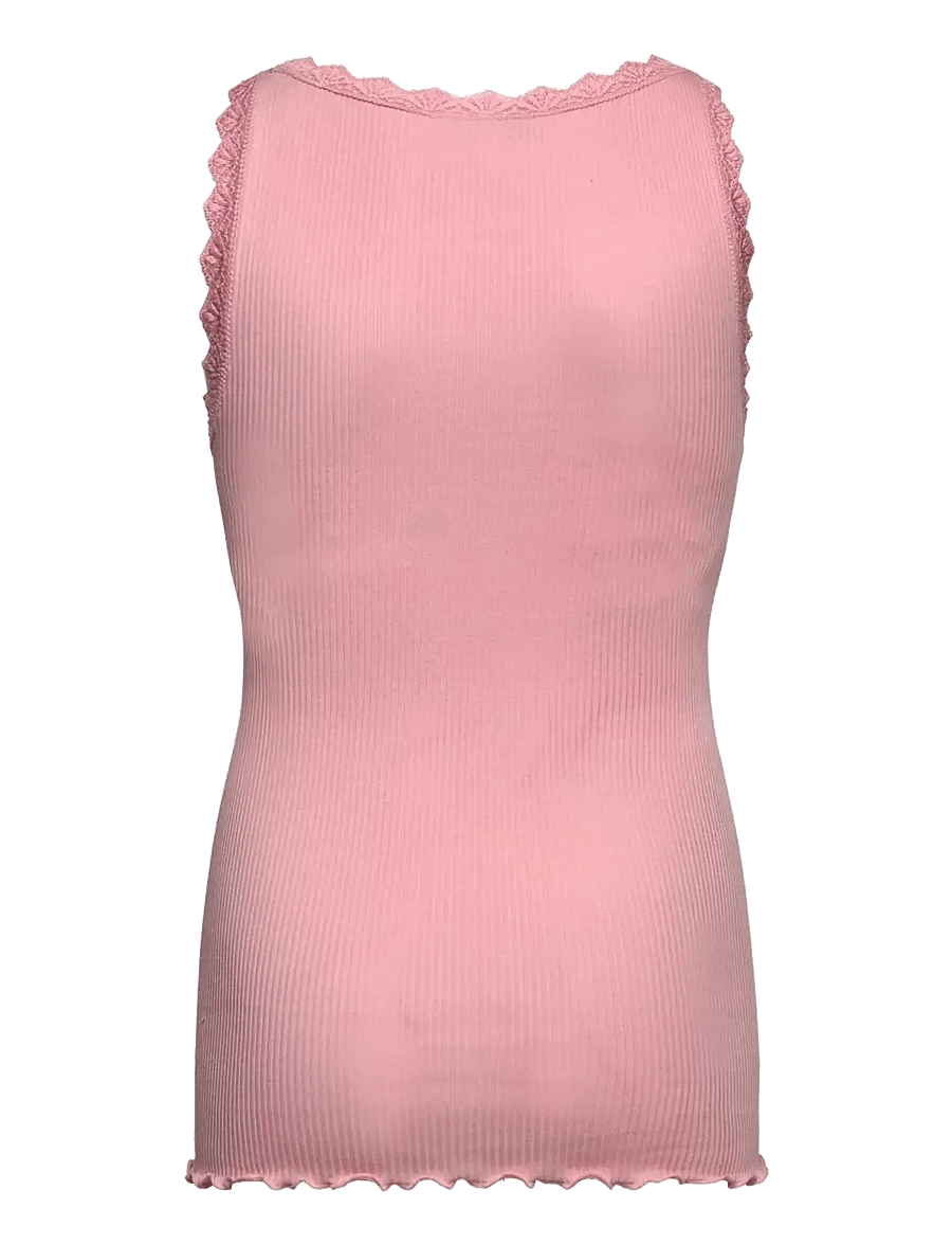 Rosemunde Kids - RKBalta Modal SL Lace Top - tanktops - zephyr - 2