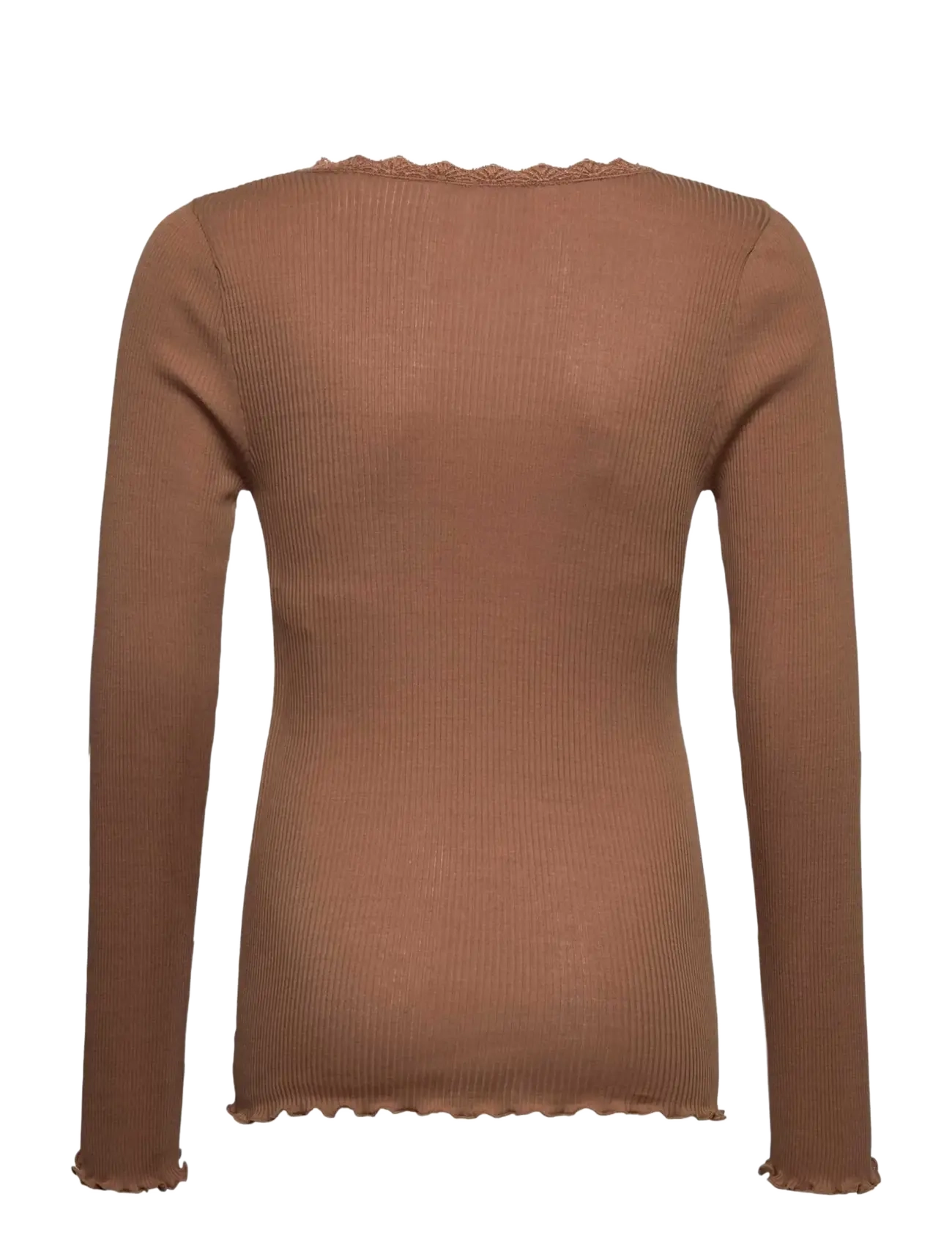 Rosemunde Kids - RKBalta Modal LS Lace T-shirt - langärmelig - coca mocha - 1