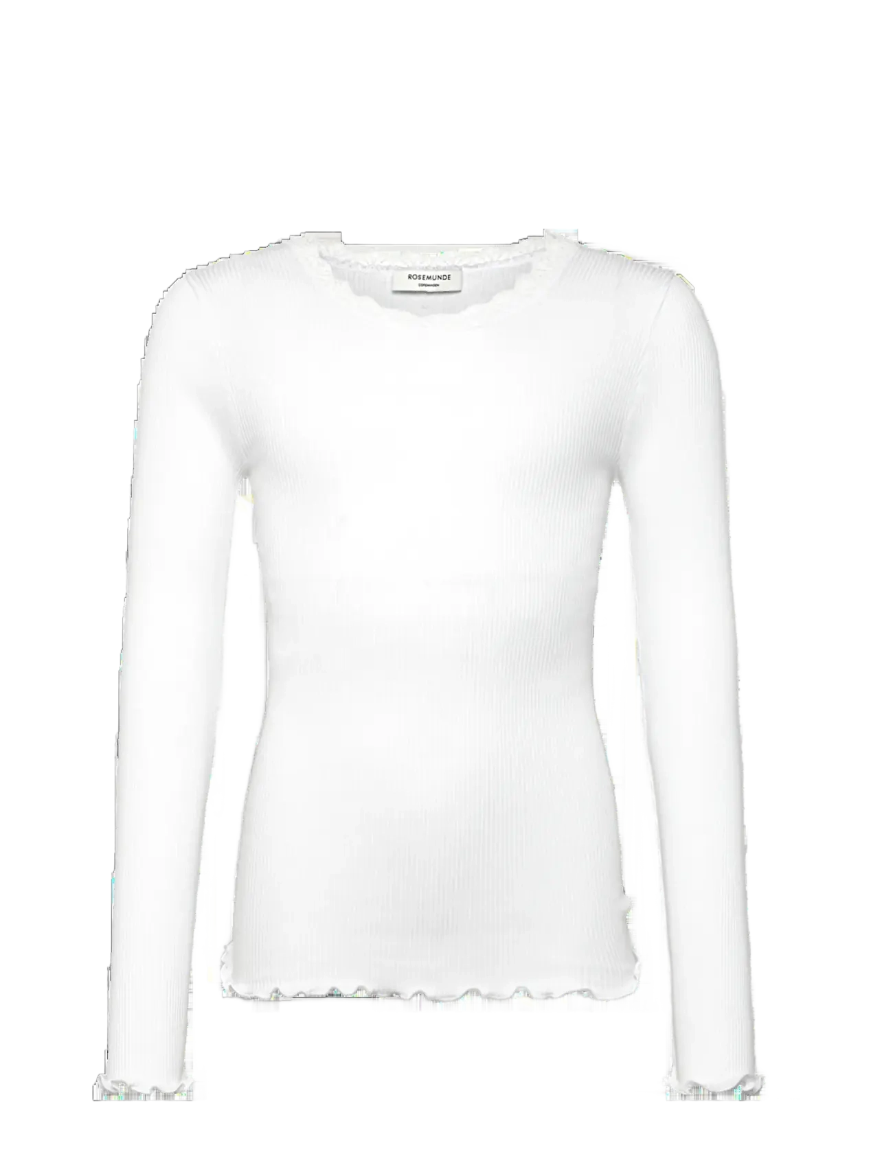 Rosemunde Kids RKBalta Modal LS Lace T-shirt - Rosemunde Kids - NEW WHITE / white
