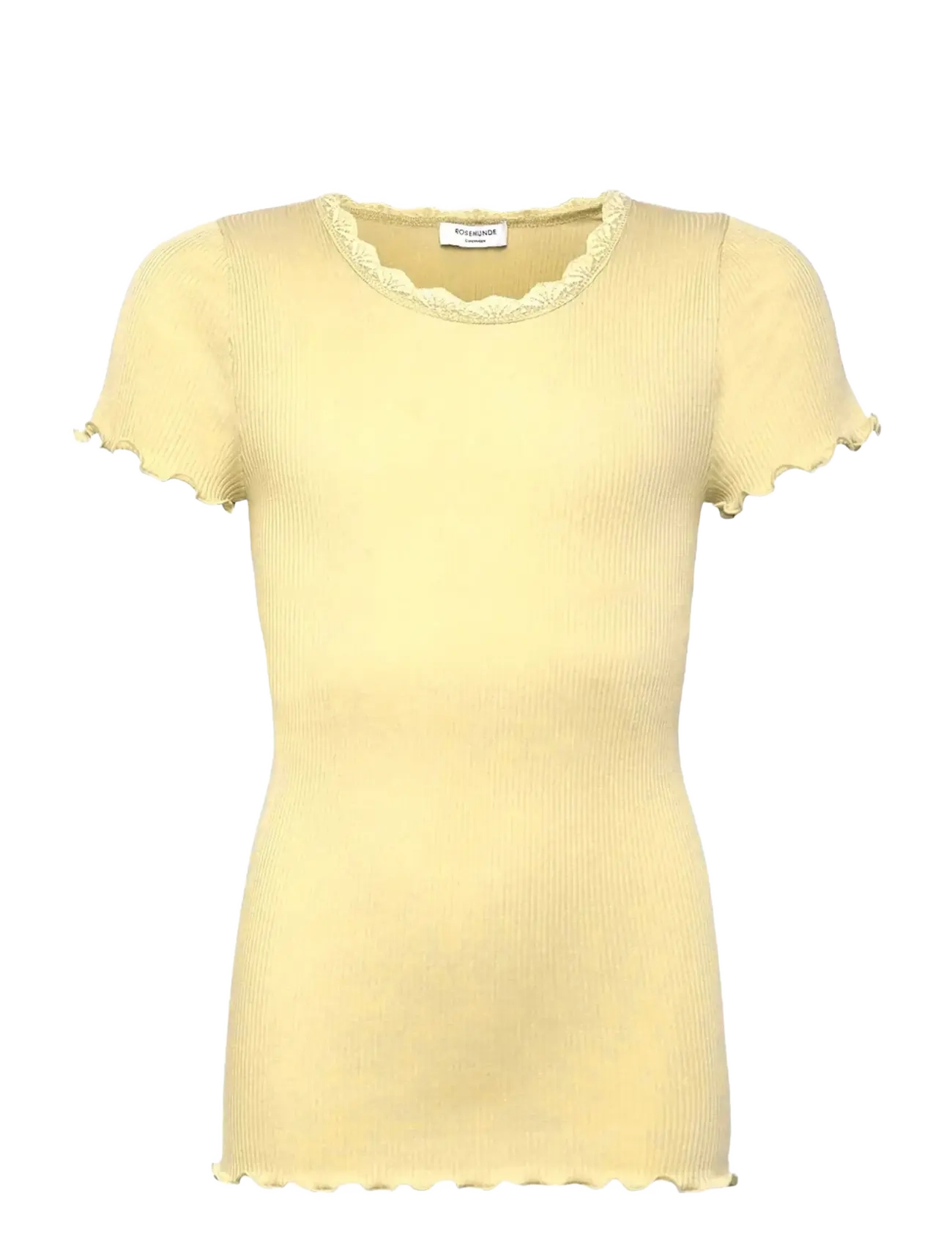 Rosemunde Kids RKBalta Modal SS Lace T-shirt - Rosemunde - FLAN / yellow